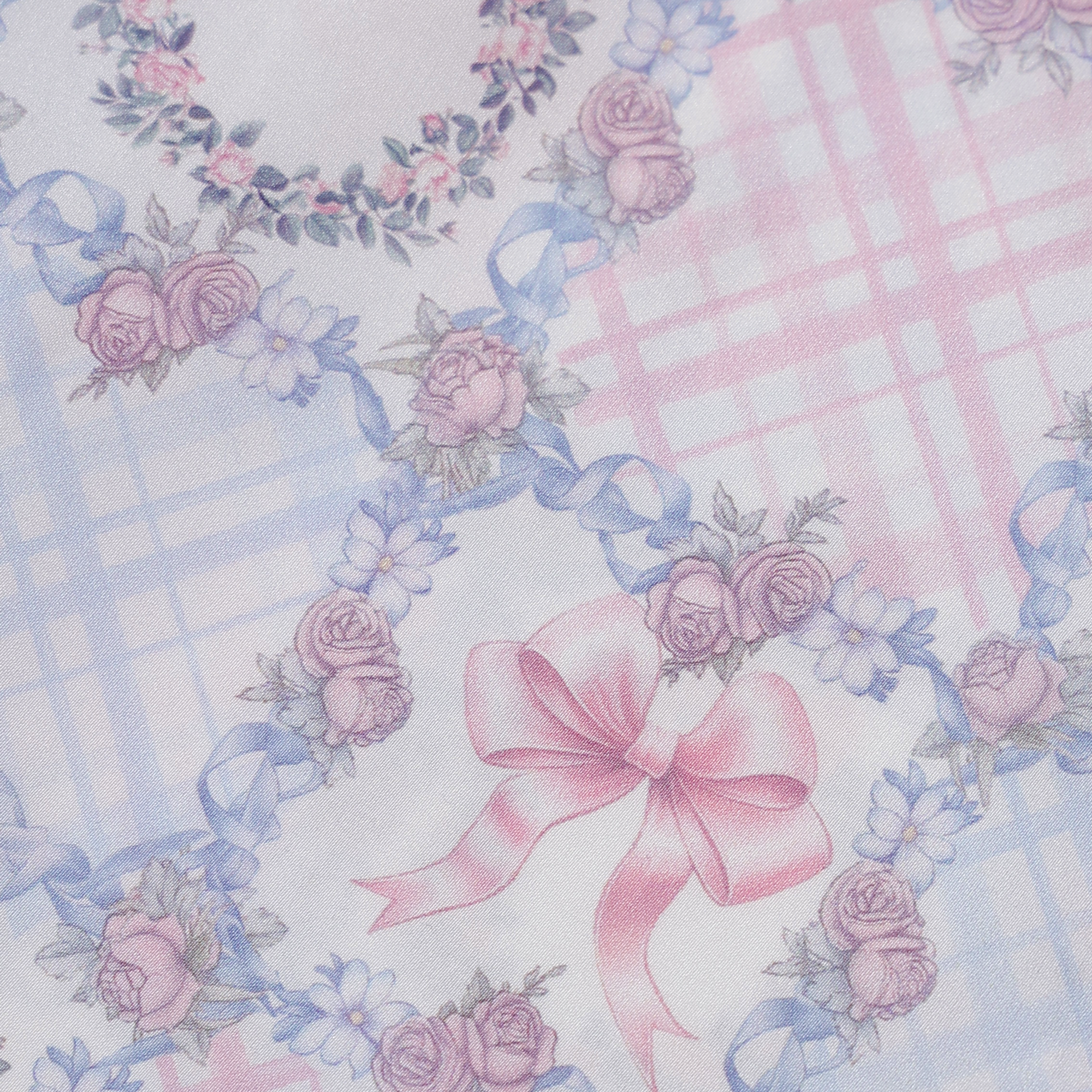 Polly Bow Satin Pajamas