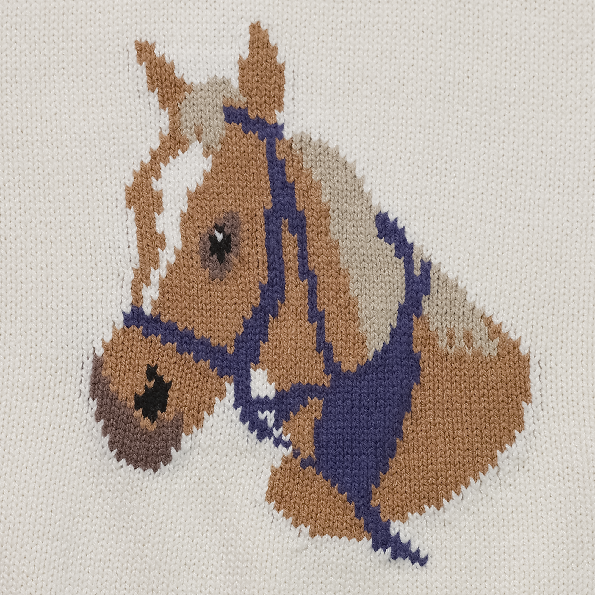 Pony Club Cropped Sweater Top