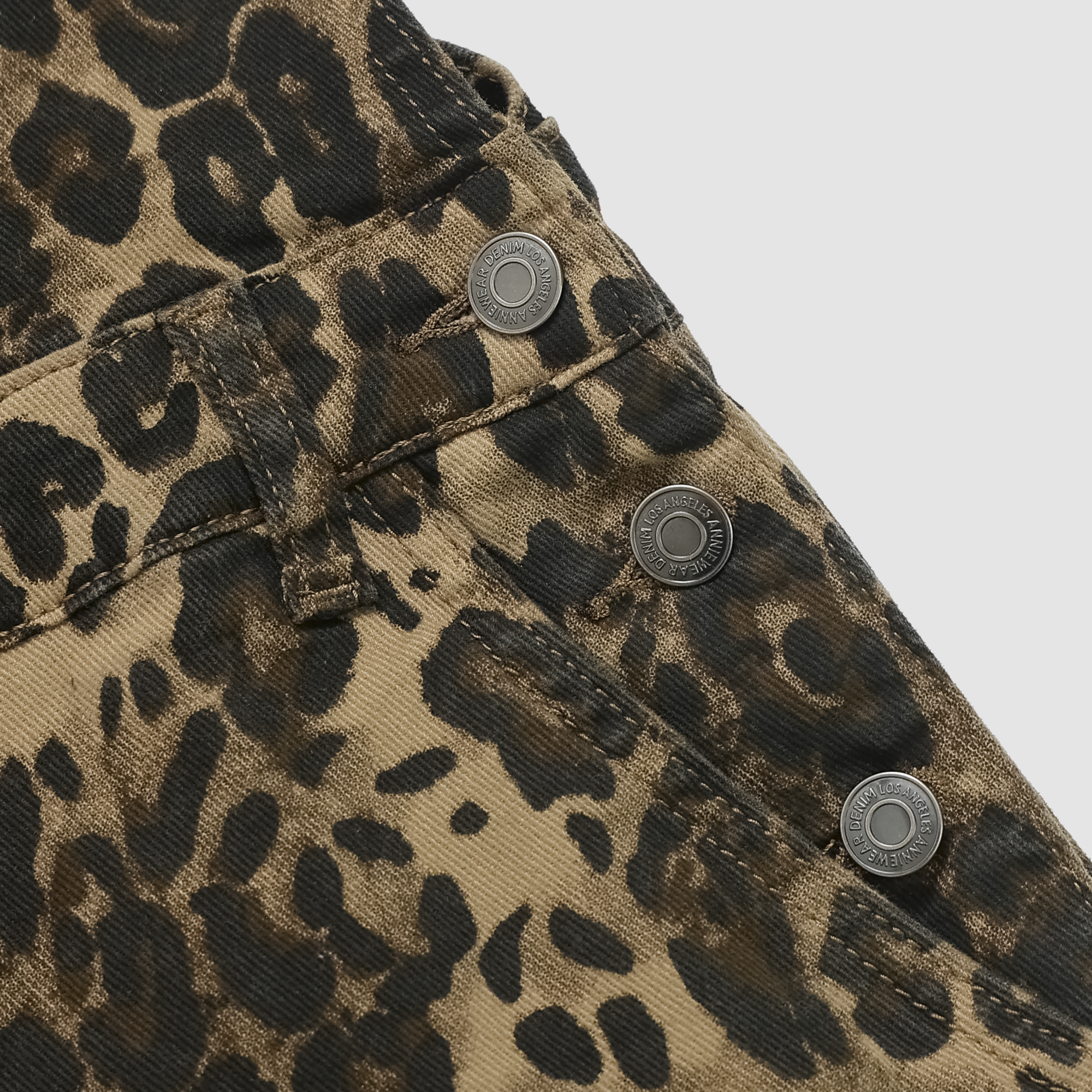 Rayna Leopard Shortalls