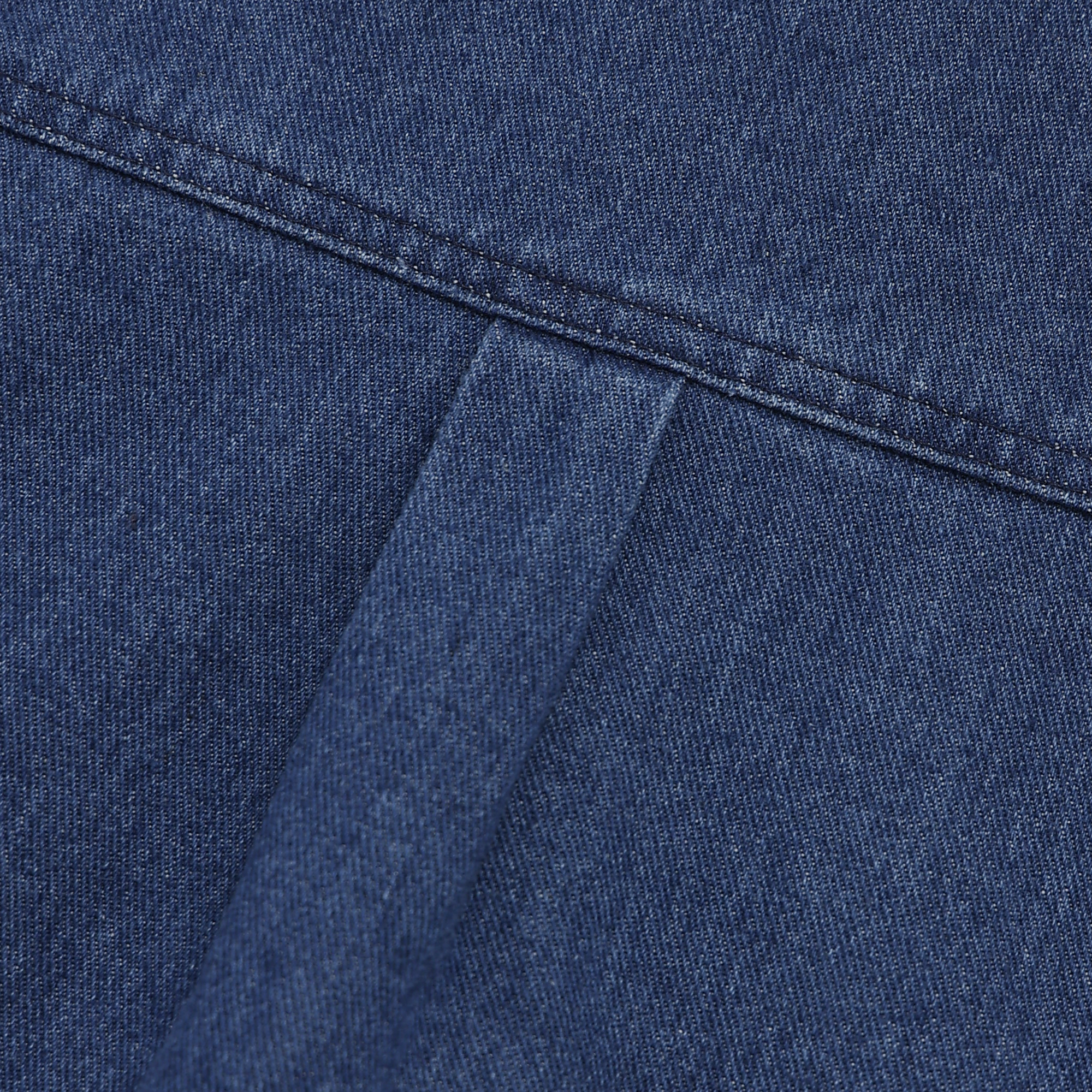 Renée Cropped Denim Top