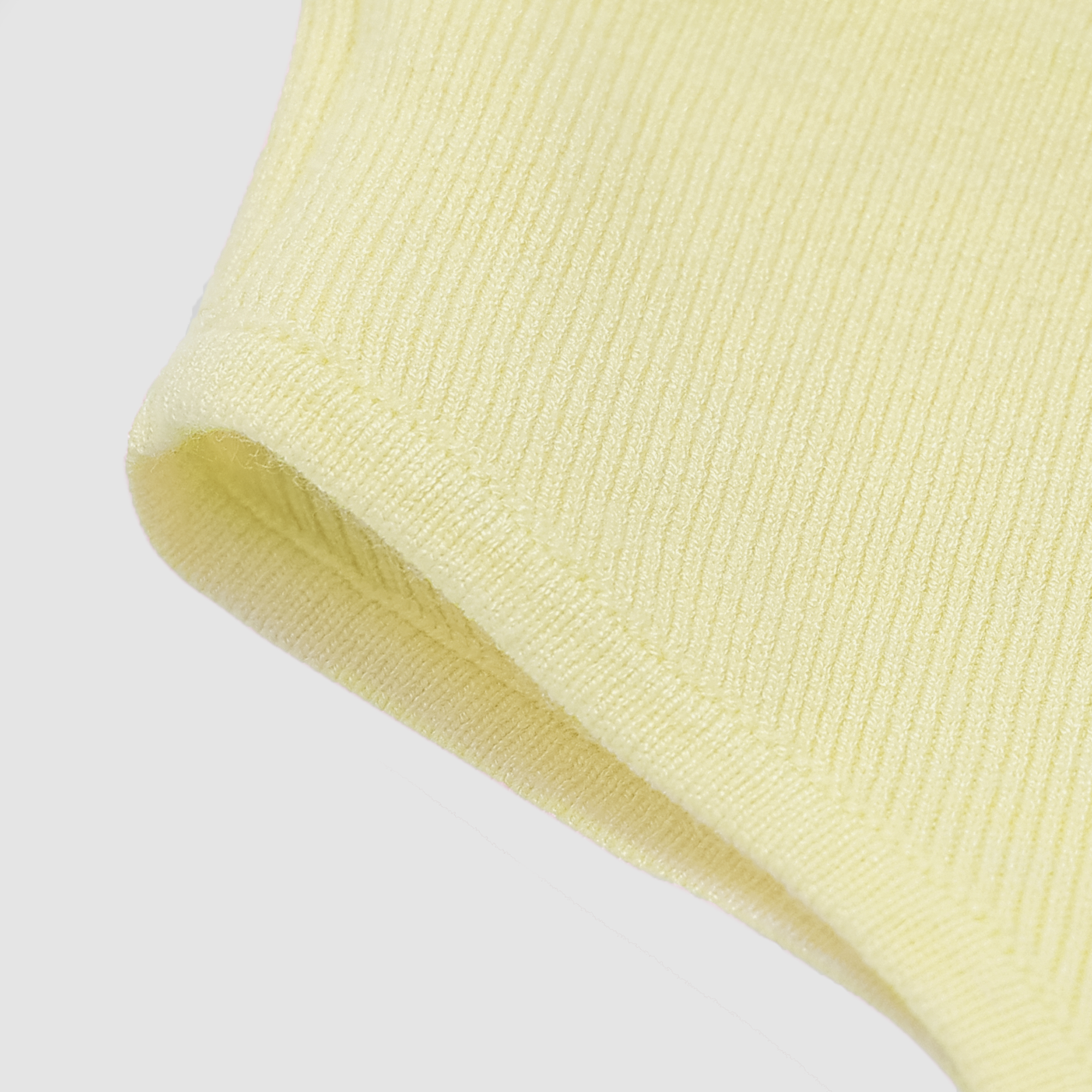 Rosalie Asymmetrical Top in Light Yellow