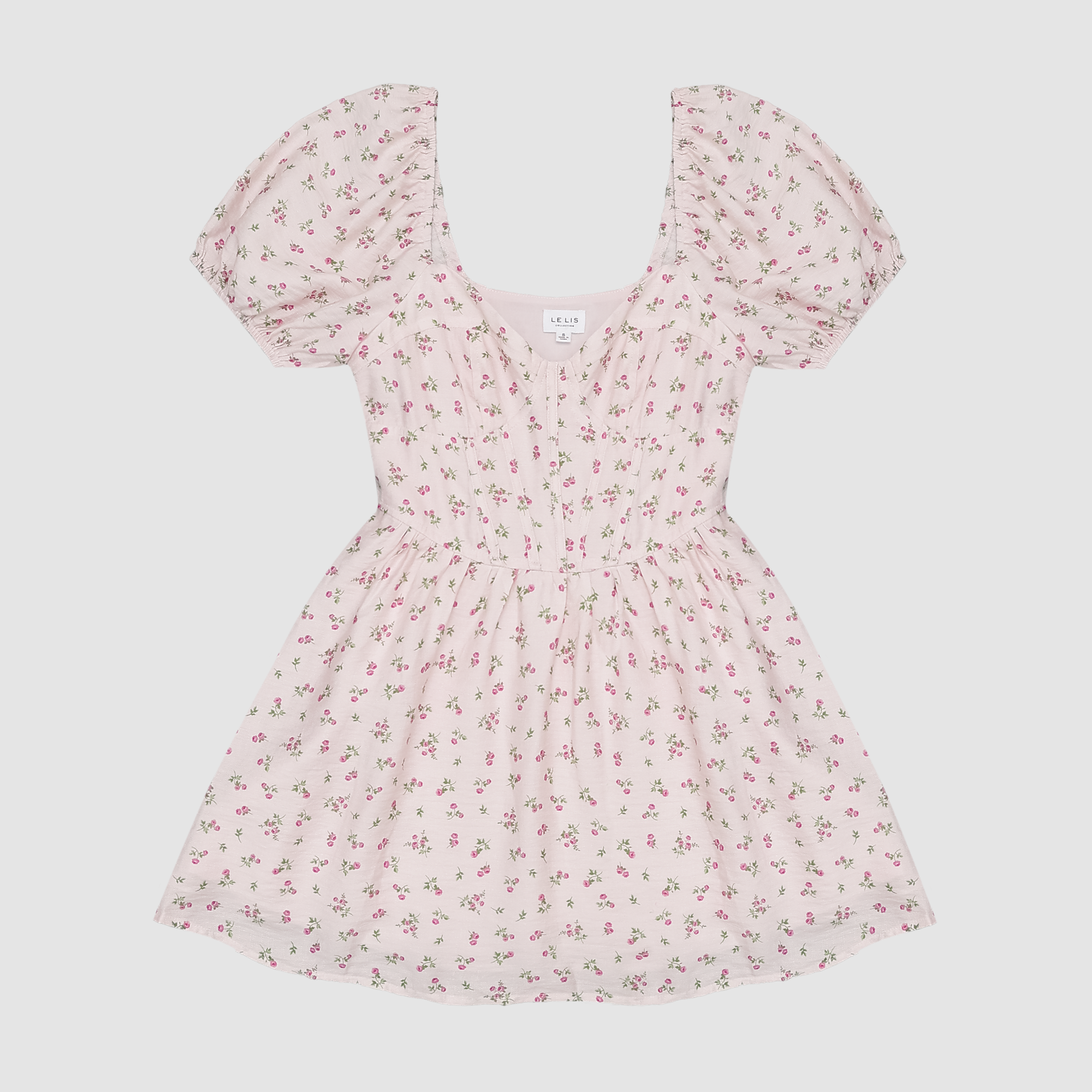 Isabelle Puff Sleeve Mini Dress