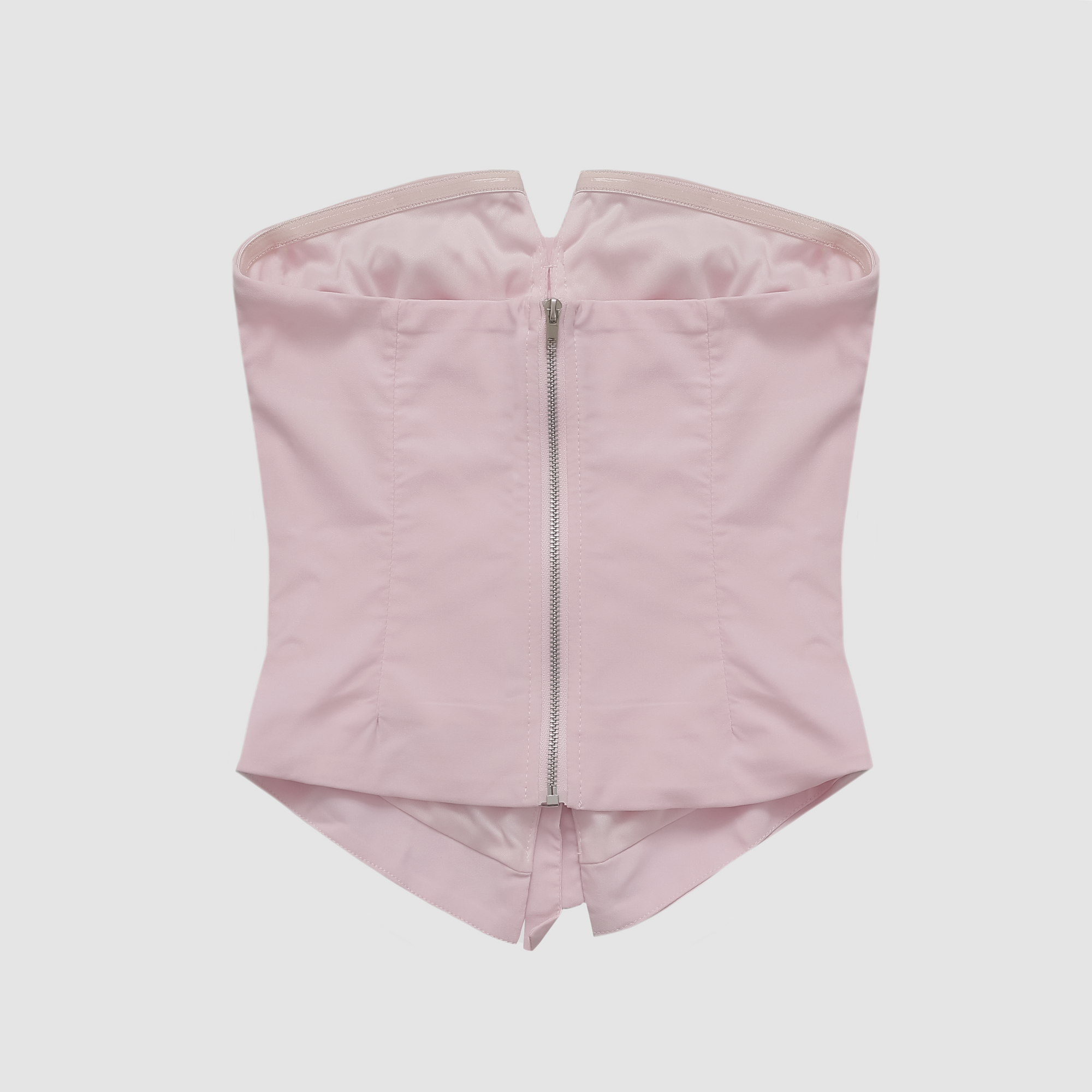 Savannah Bow Tube Top in Light Pink