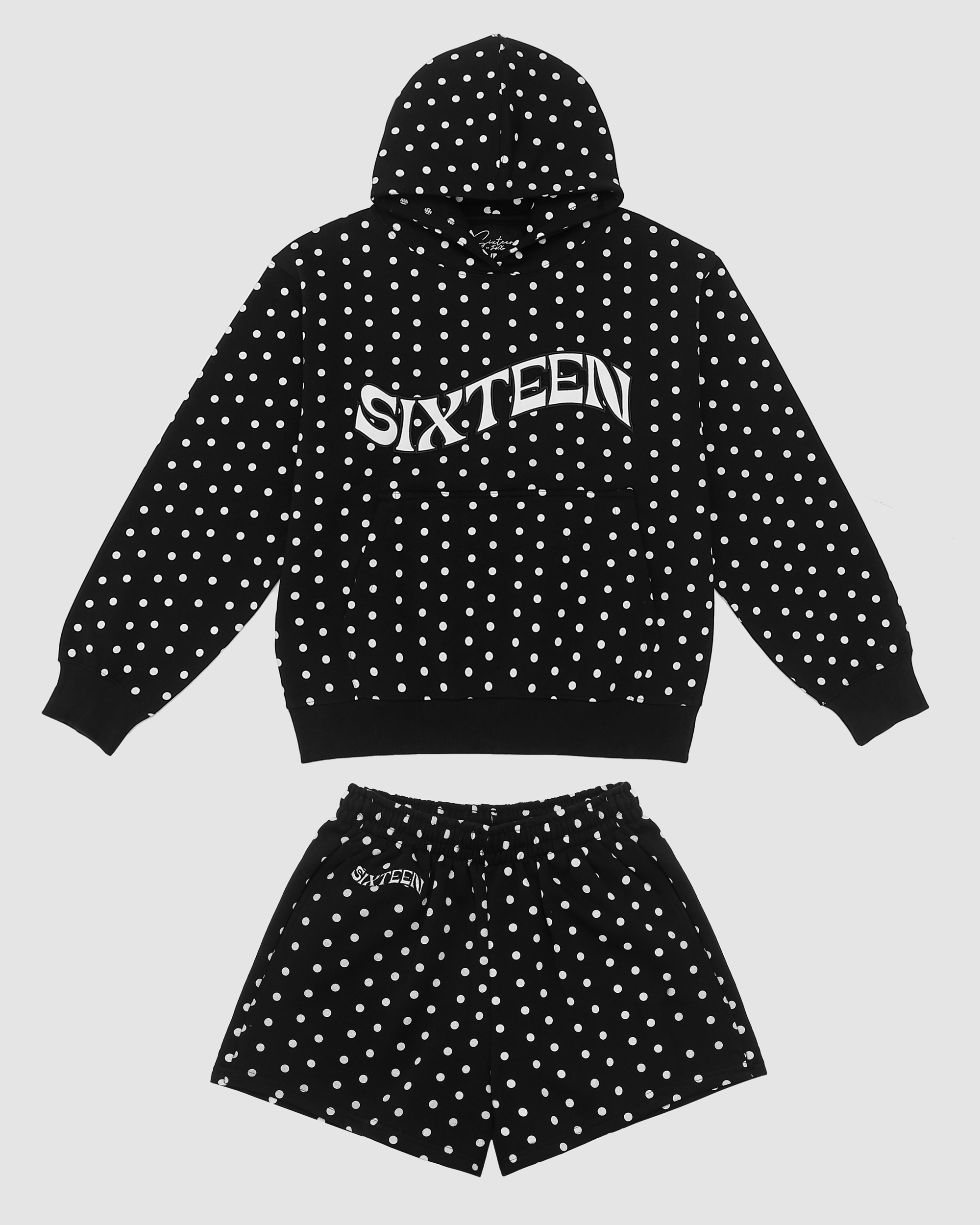 Dottie Short Set in Black & White