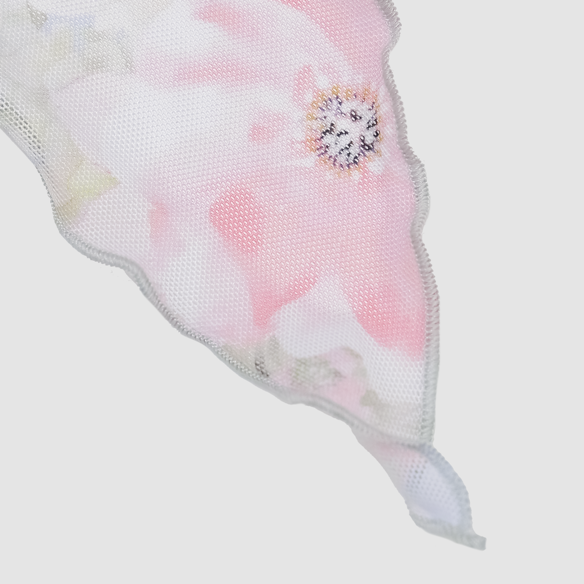 Skyla Floral Mesh Twist Tube Top