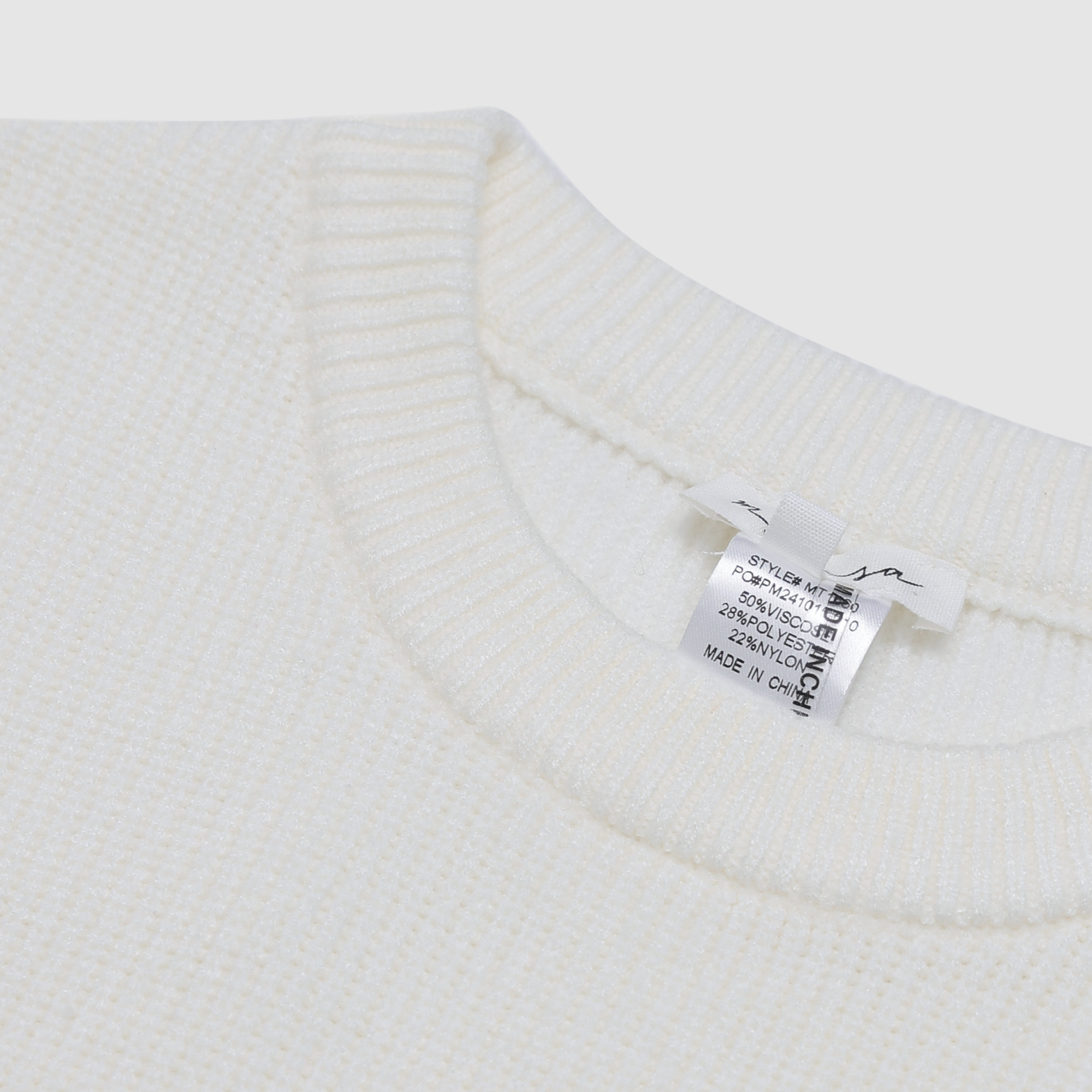Skyler Sweater in White