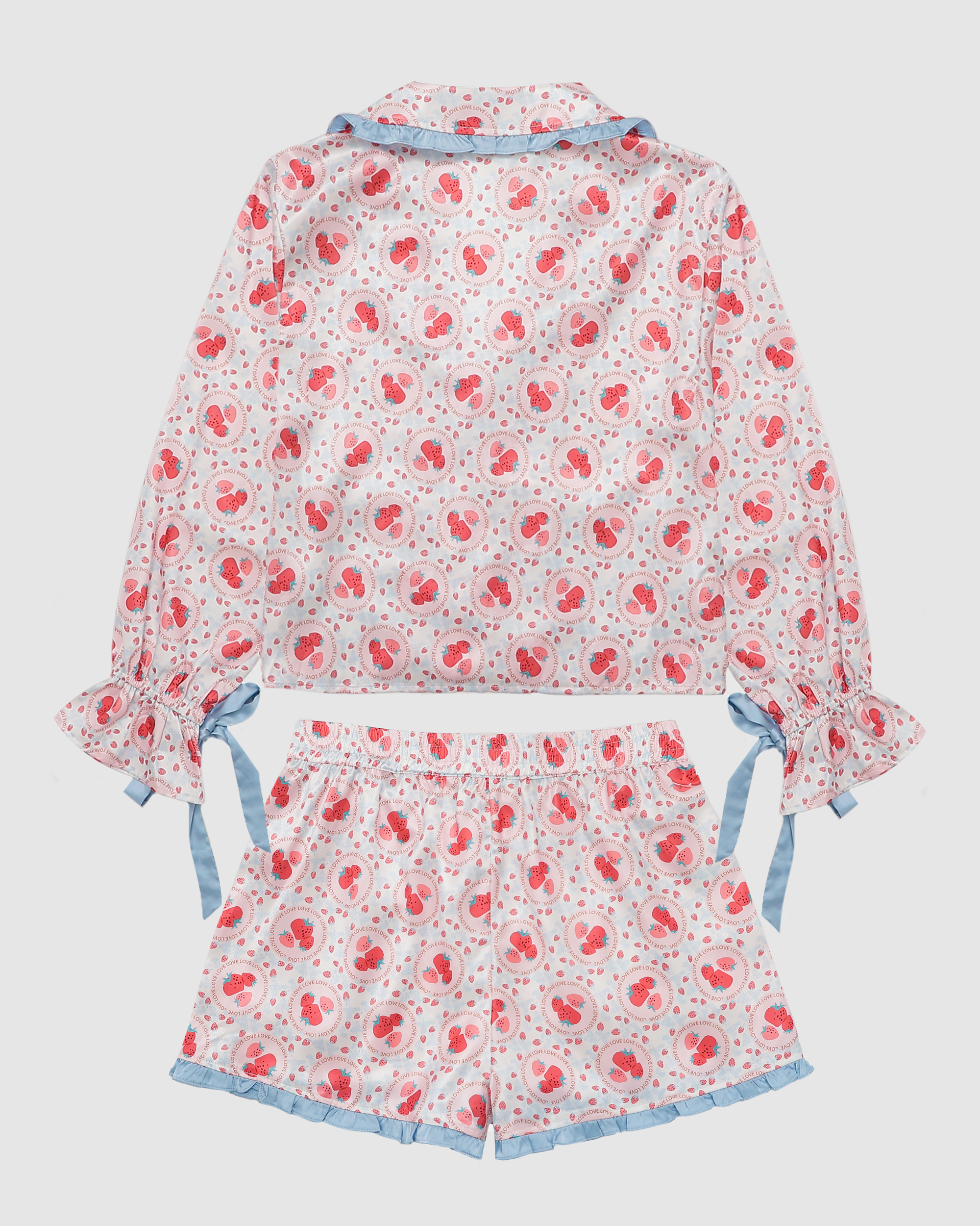 Strawberry Love Pajama Set