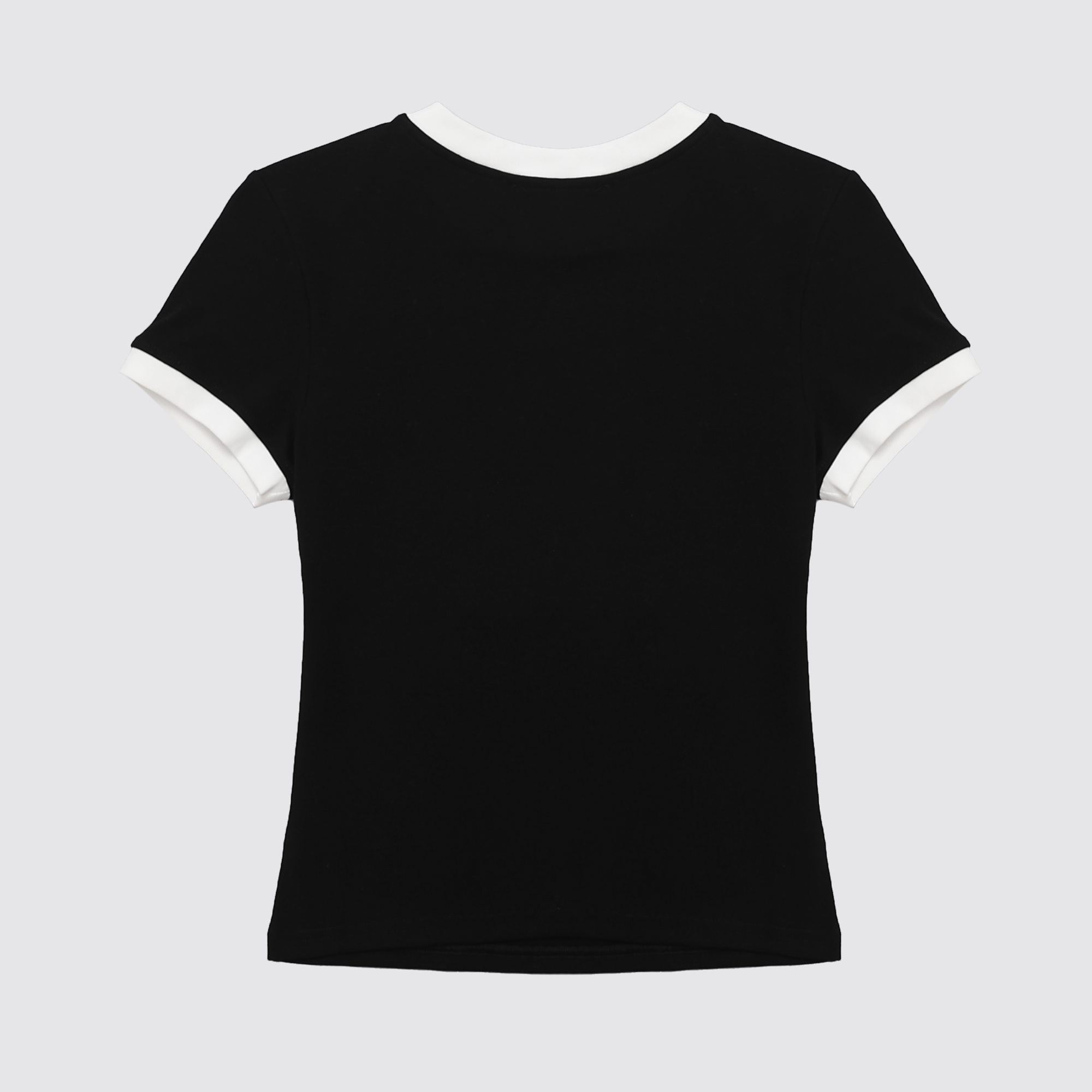 Toni Sporty Graphic Baby Tee in Black