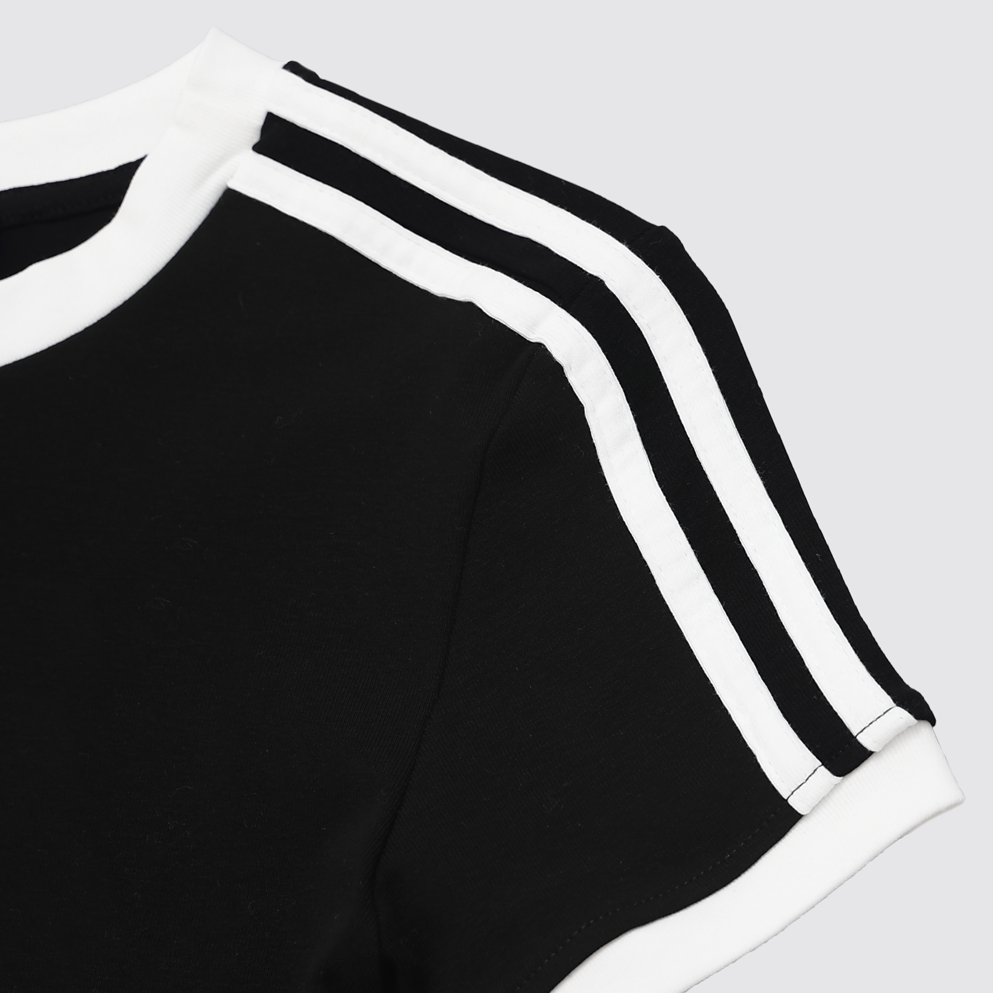 Toni Sporty Graphic Baby Tee in Black