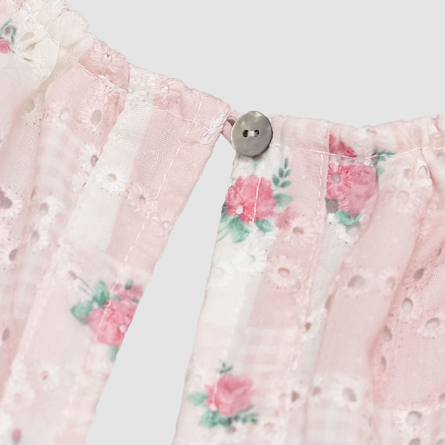 Valentina Embroidered Floral Romper