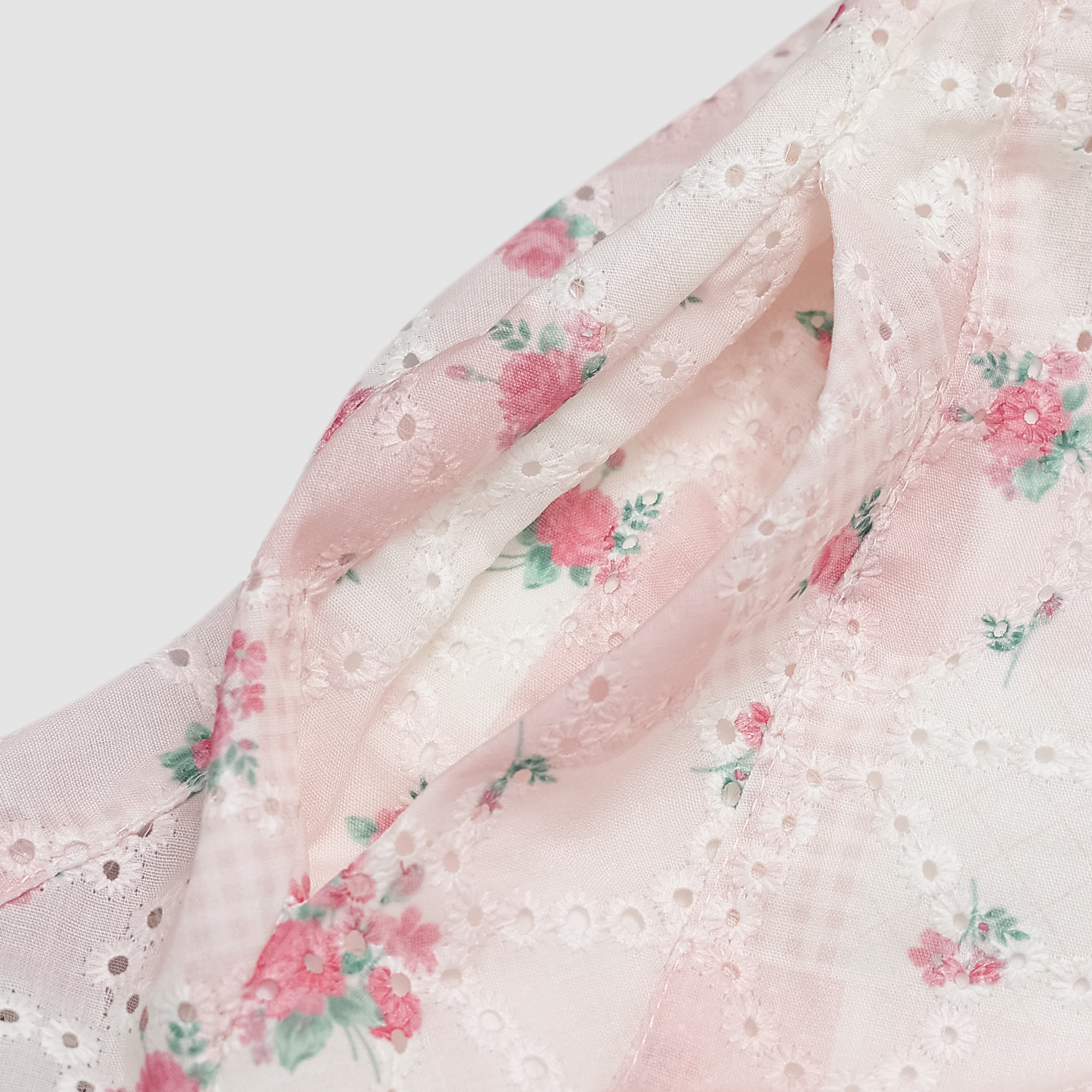 Valentina Embroidered Floral Romper