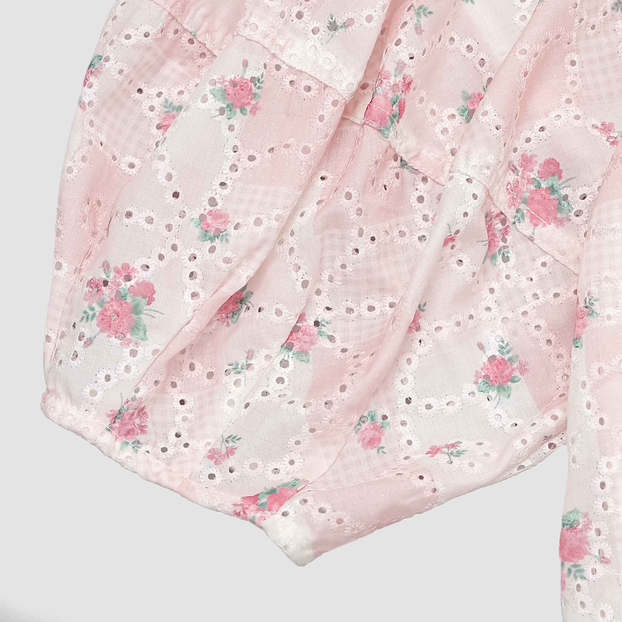 Valentina Embroidered Floral Romper