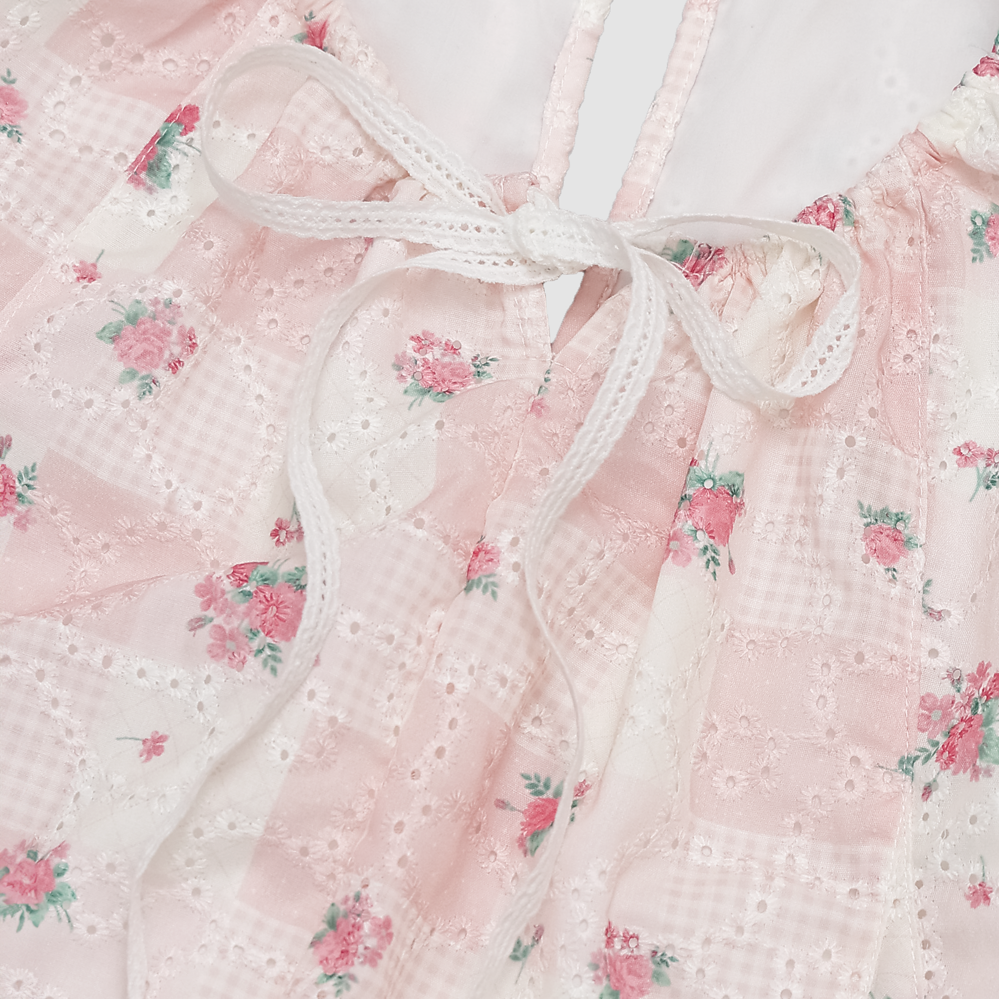 Valentina Embroidered Floral Romper