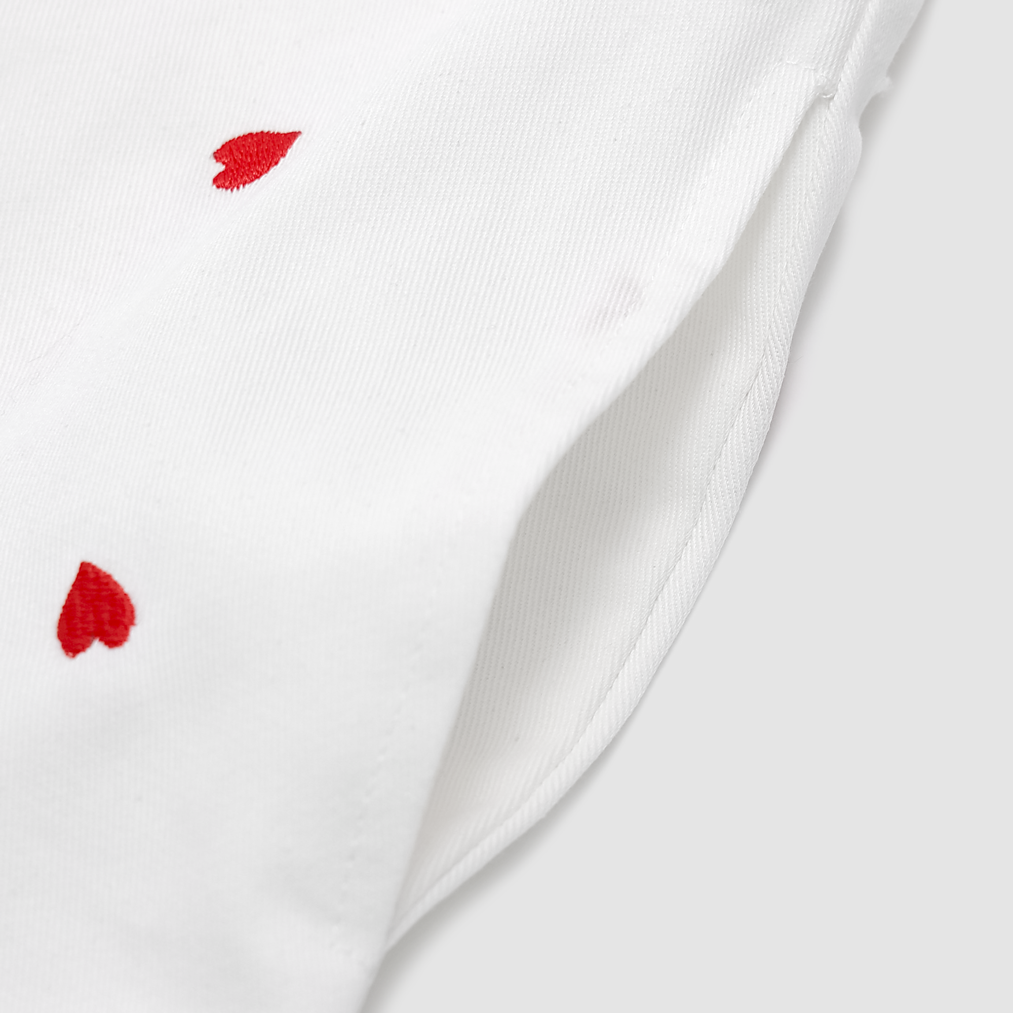 Vera Hearts Embroidered Romper