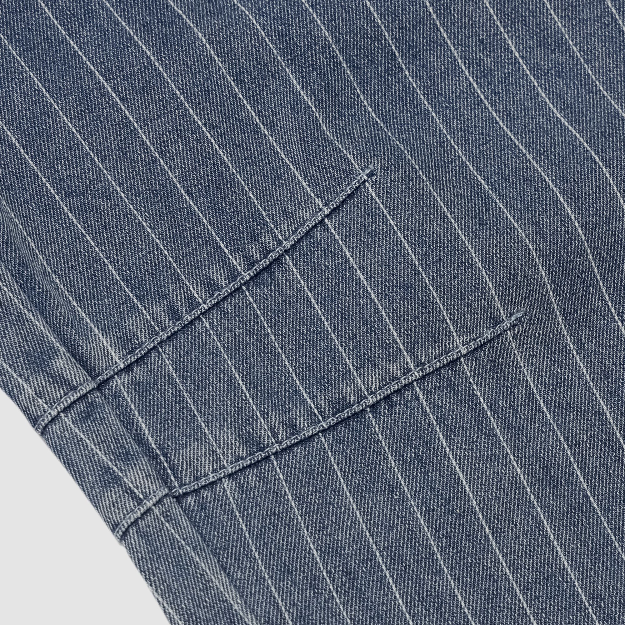 Wrenley Striped Barrel Jeans
