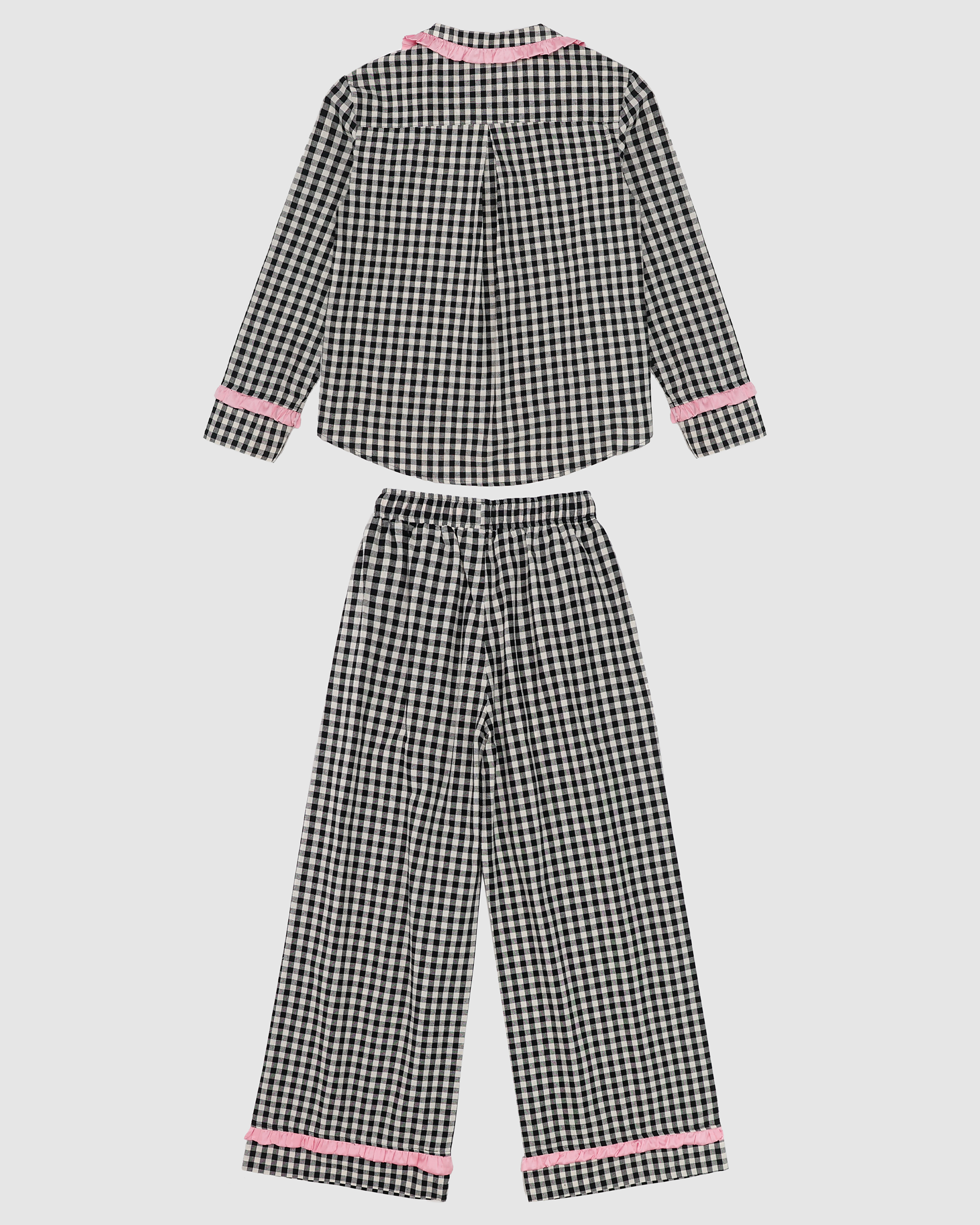 Zoey Gingham Pajama Set