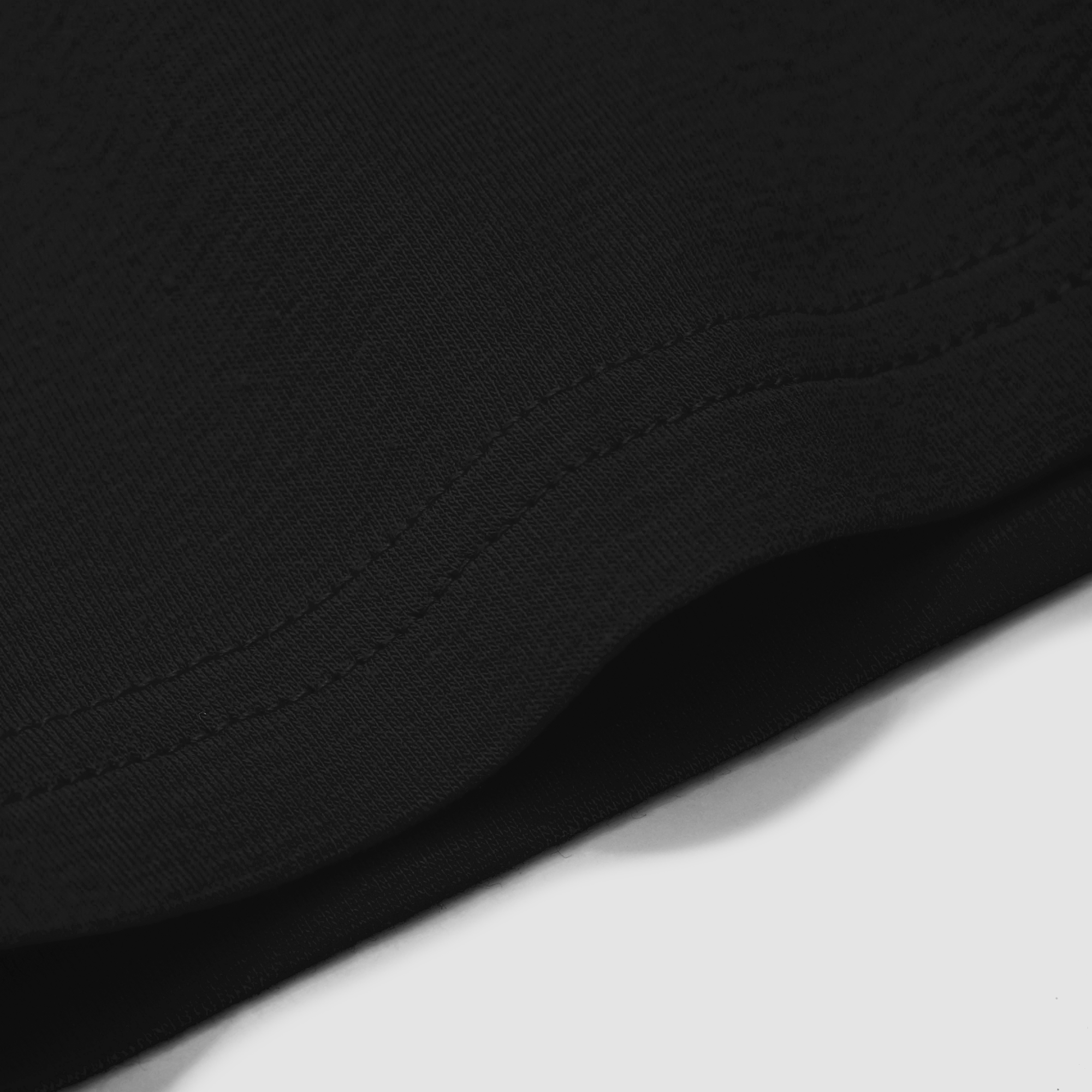 Kiara Cropped Baby Tee in Black