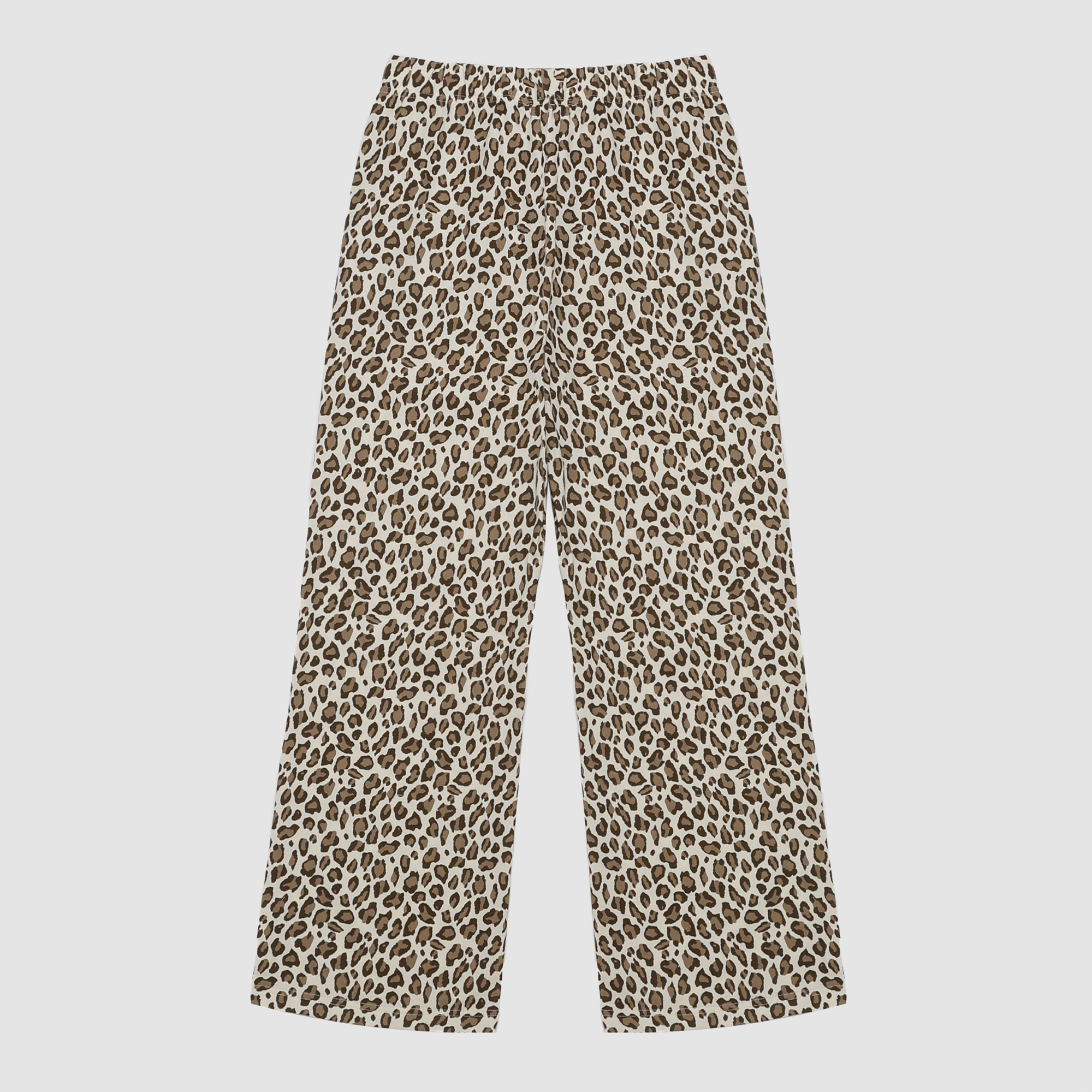Mackenzie Leopard Wide Leg Sweatpants