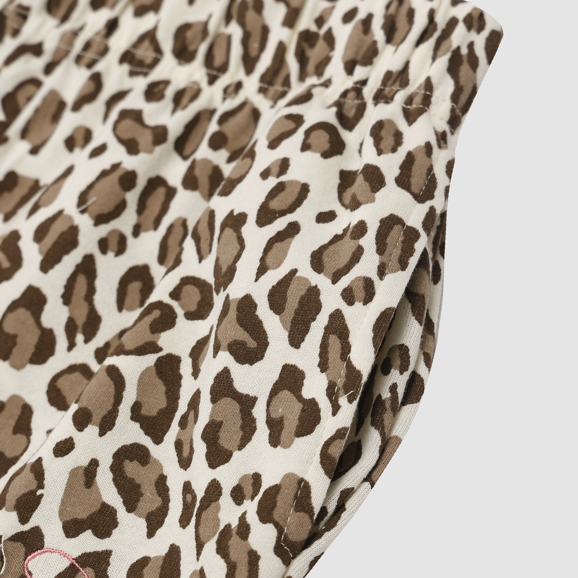 Mackenzie Leopard Wide Leg Sweatpants