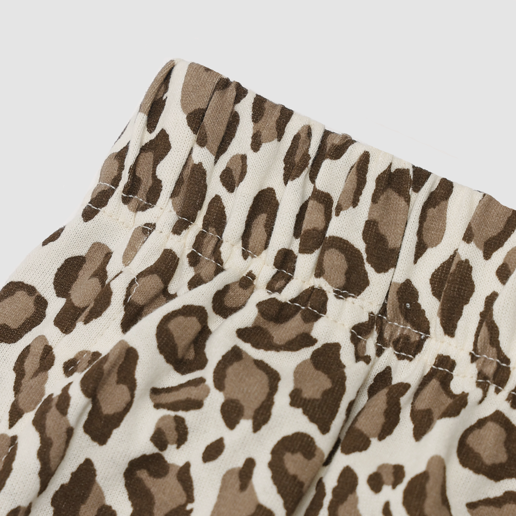 Mackenzie Leopard Wide Leg Sweatpants