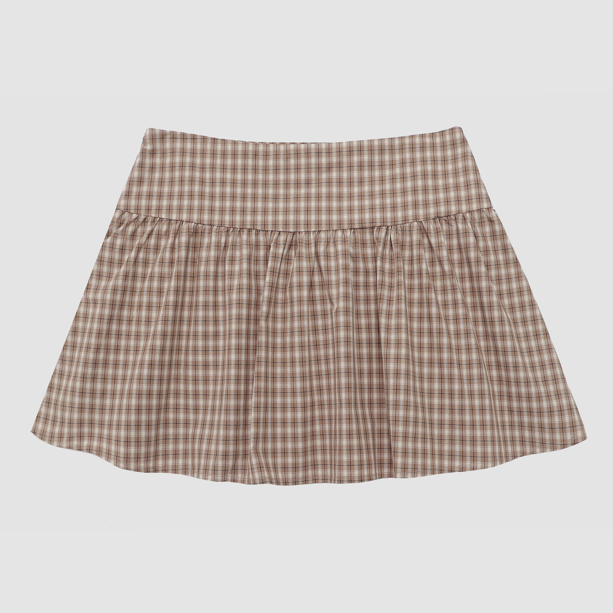 Nora Checkered Mini Skirt