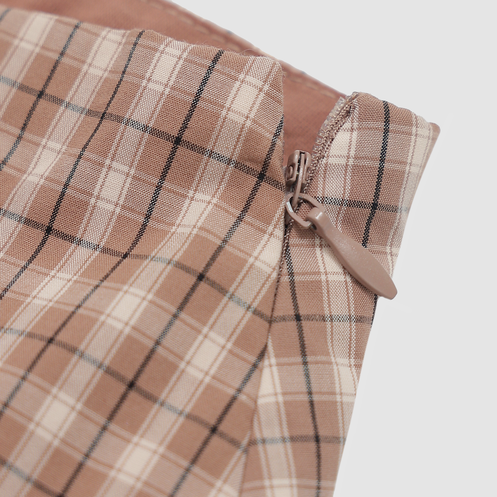 Nora Checkered Mini Skirt