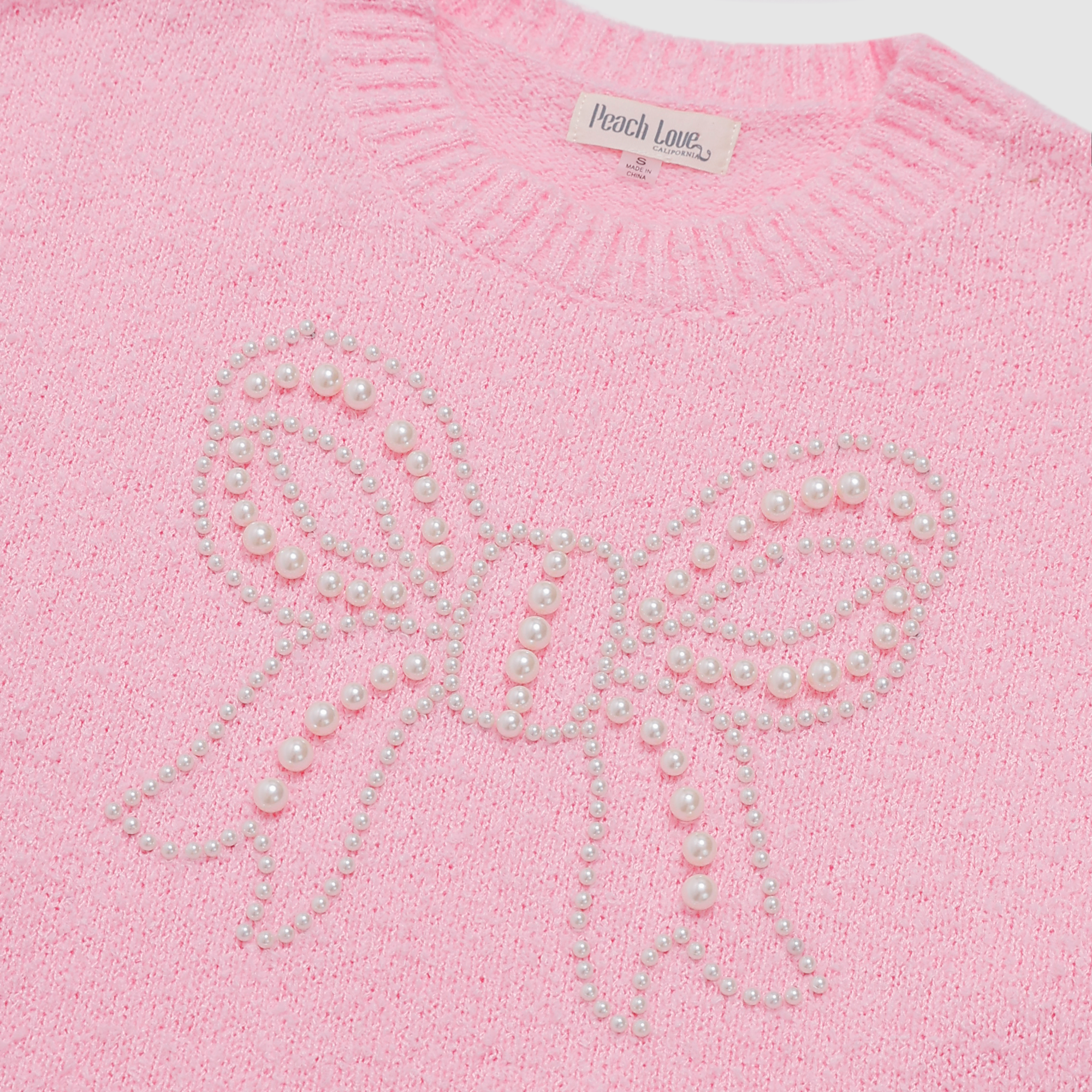 Peyton Pearl Bow Sweater
