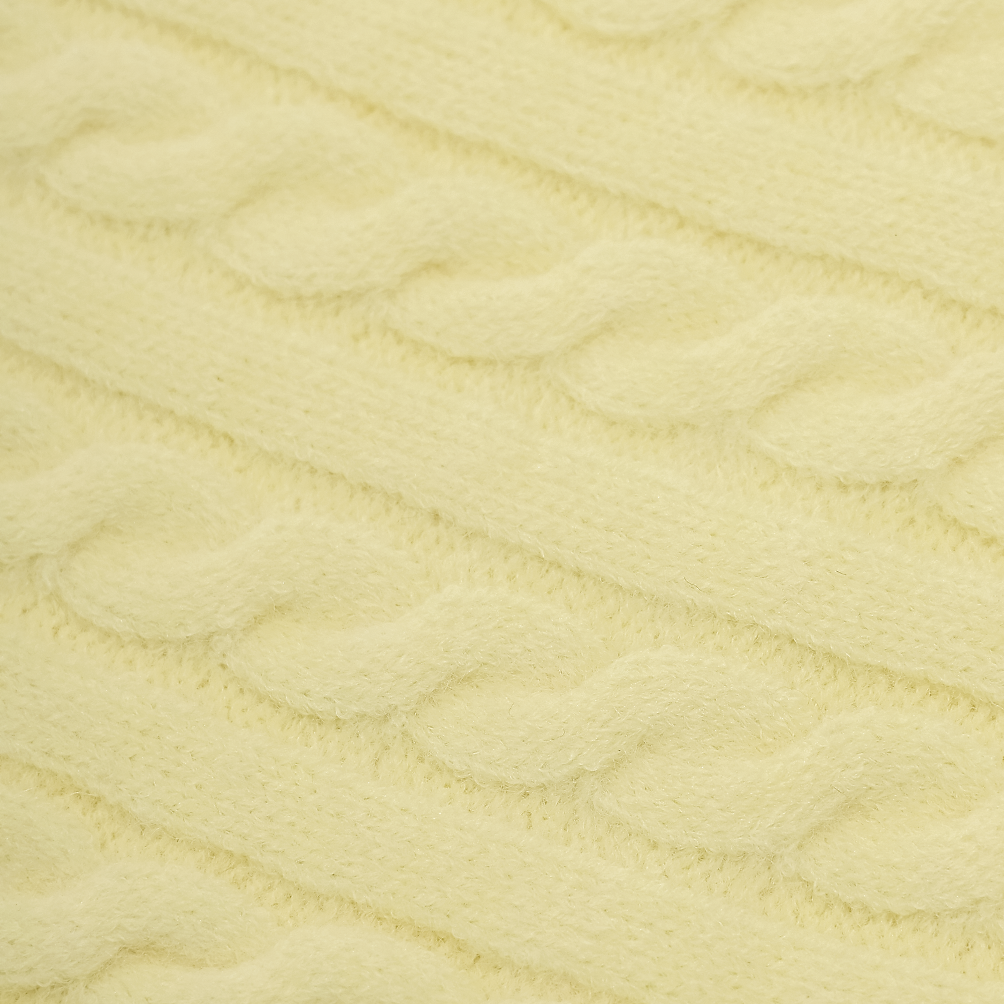 Shelby Off Shoulder Button Sweater Top in Light Yellow