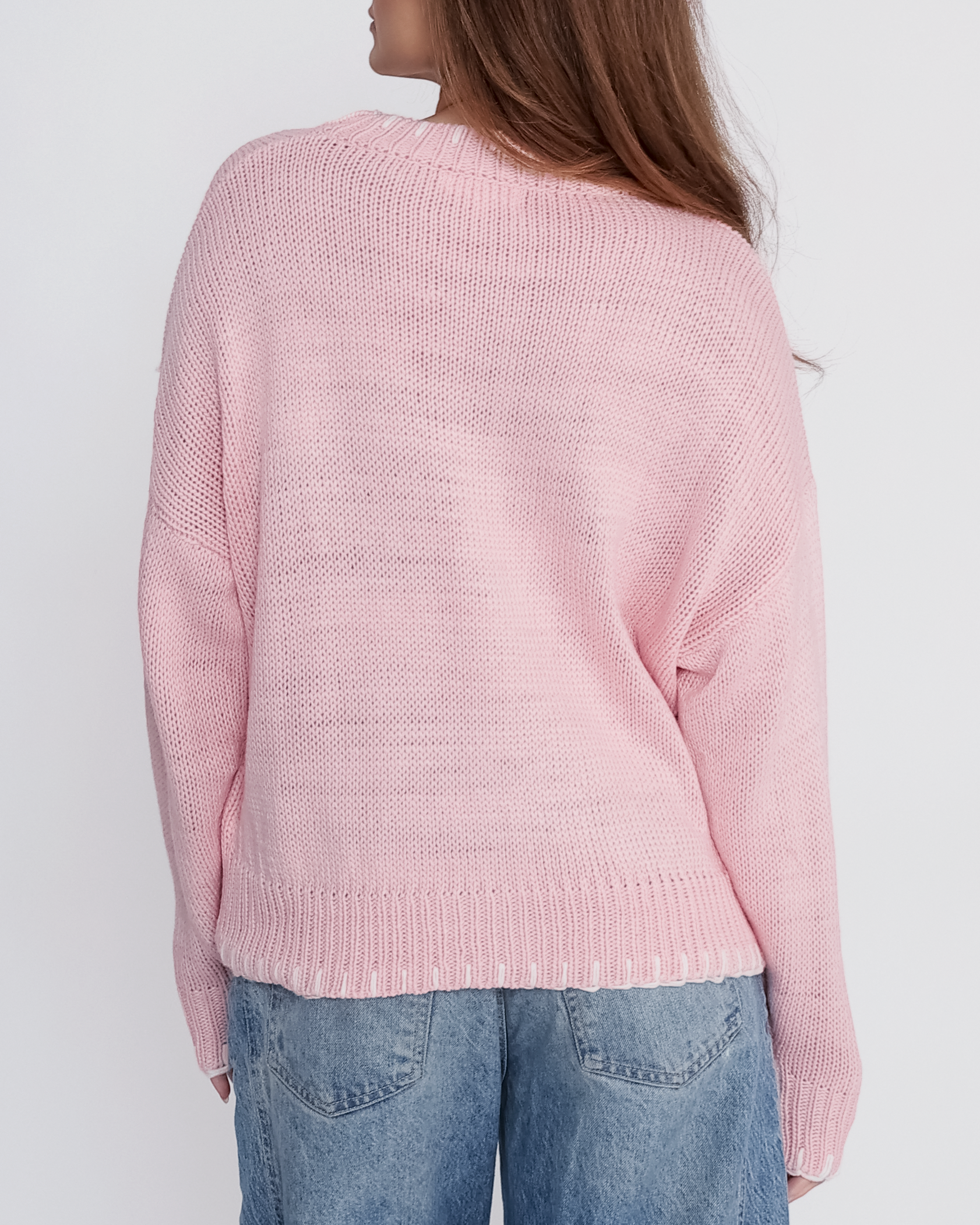Clara Bow Sweater in Pink