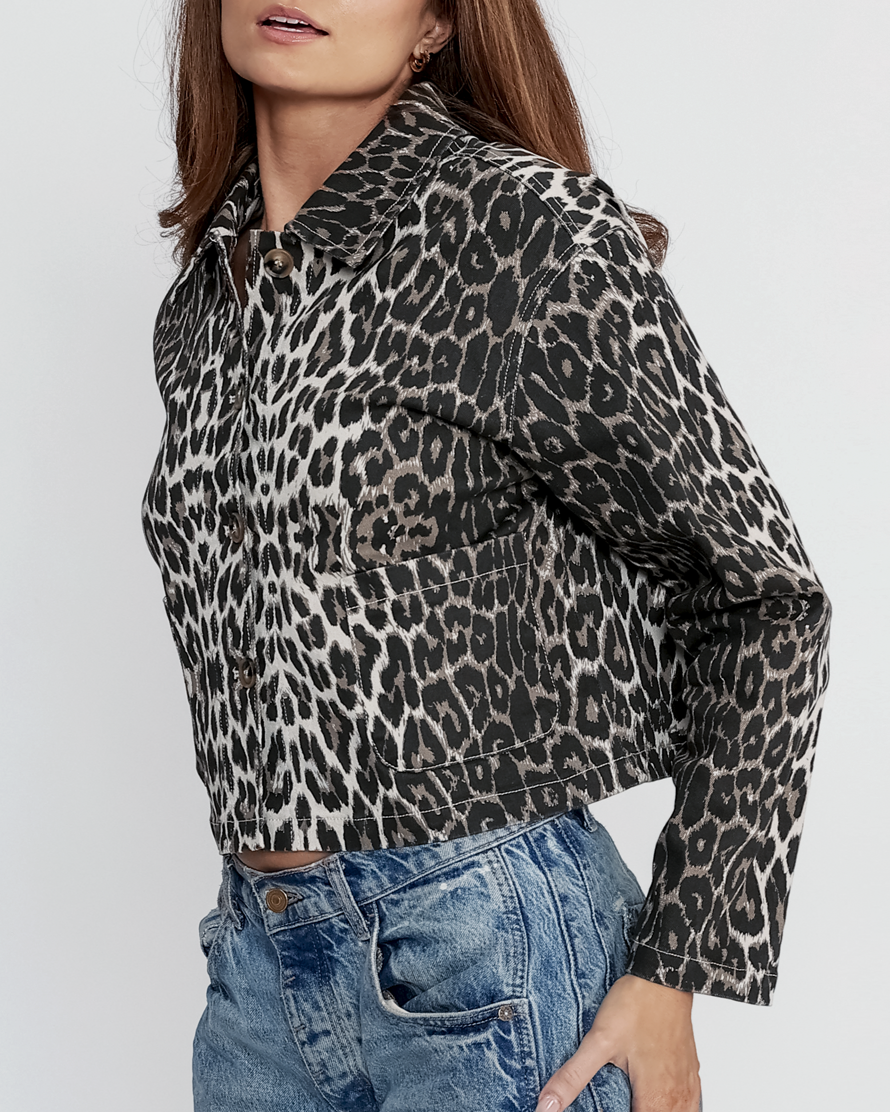 Gwyneth Ombré Leopard Jacket