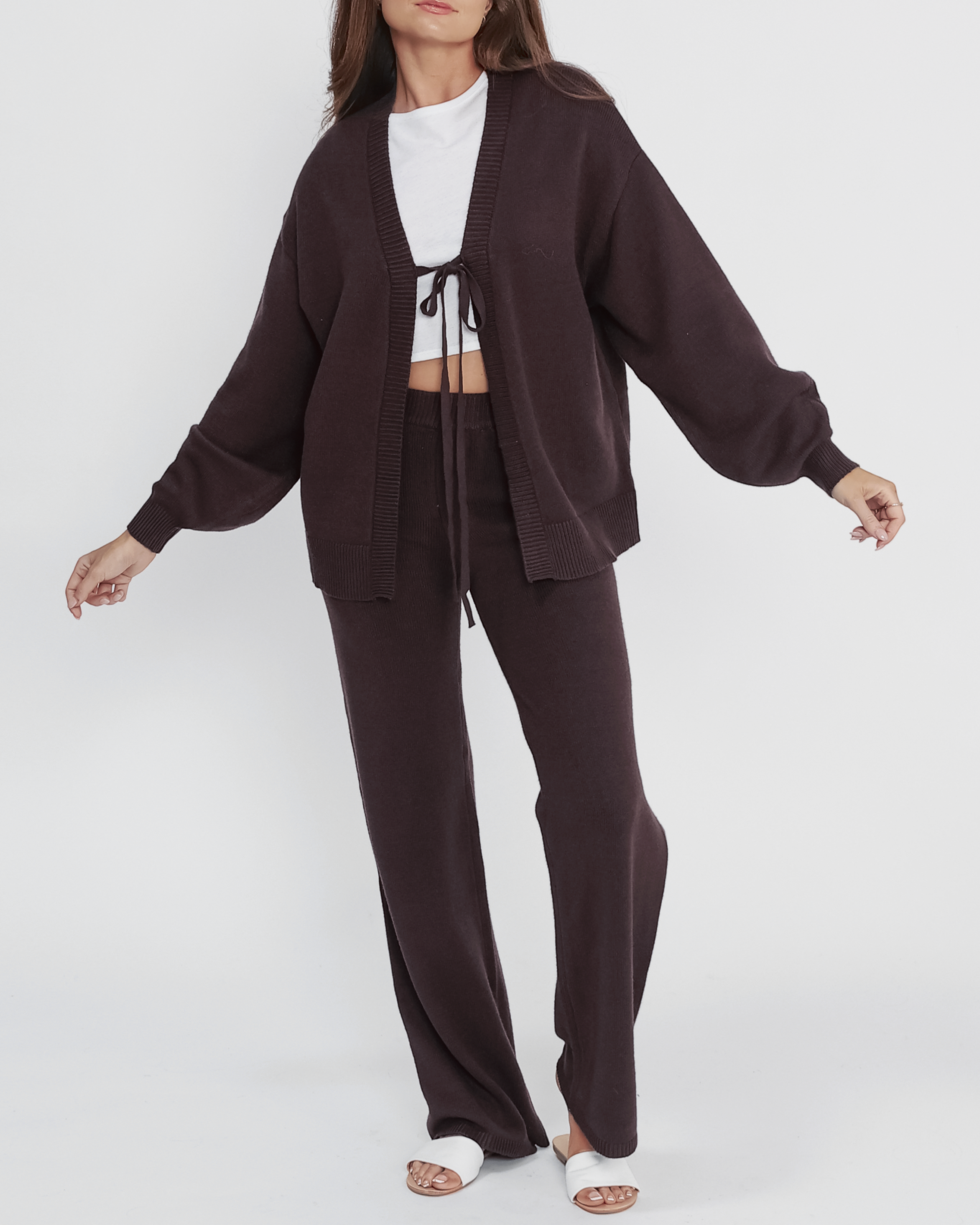 Courtney Knit Flare Pants