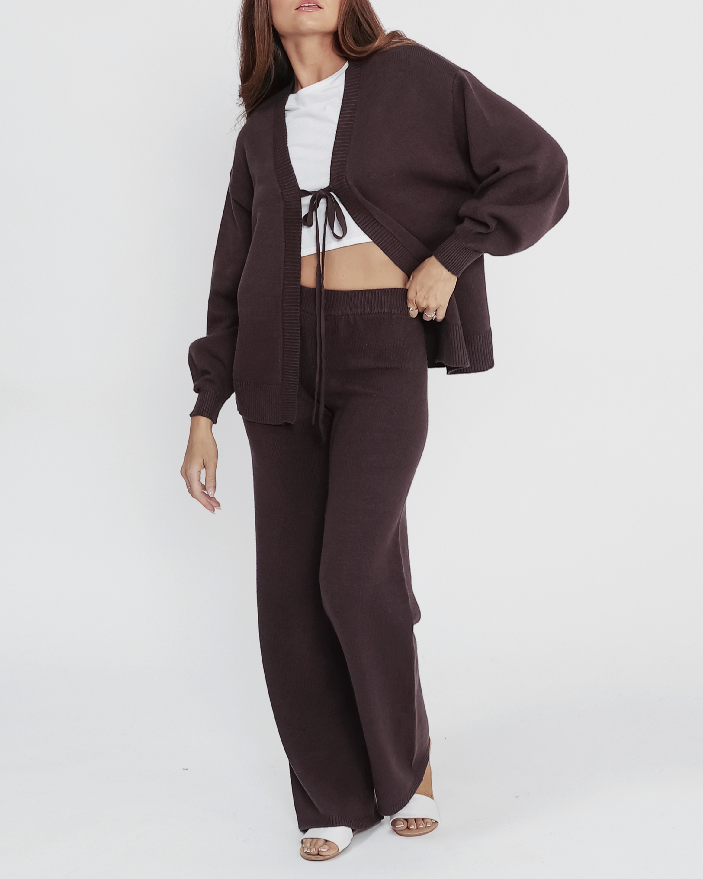 Courtney Knit Flare Pants