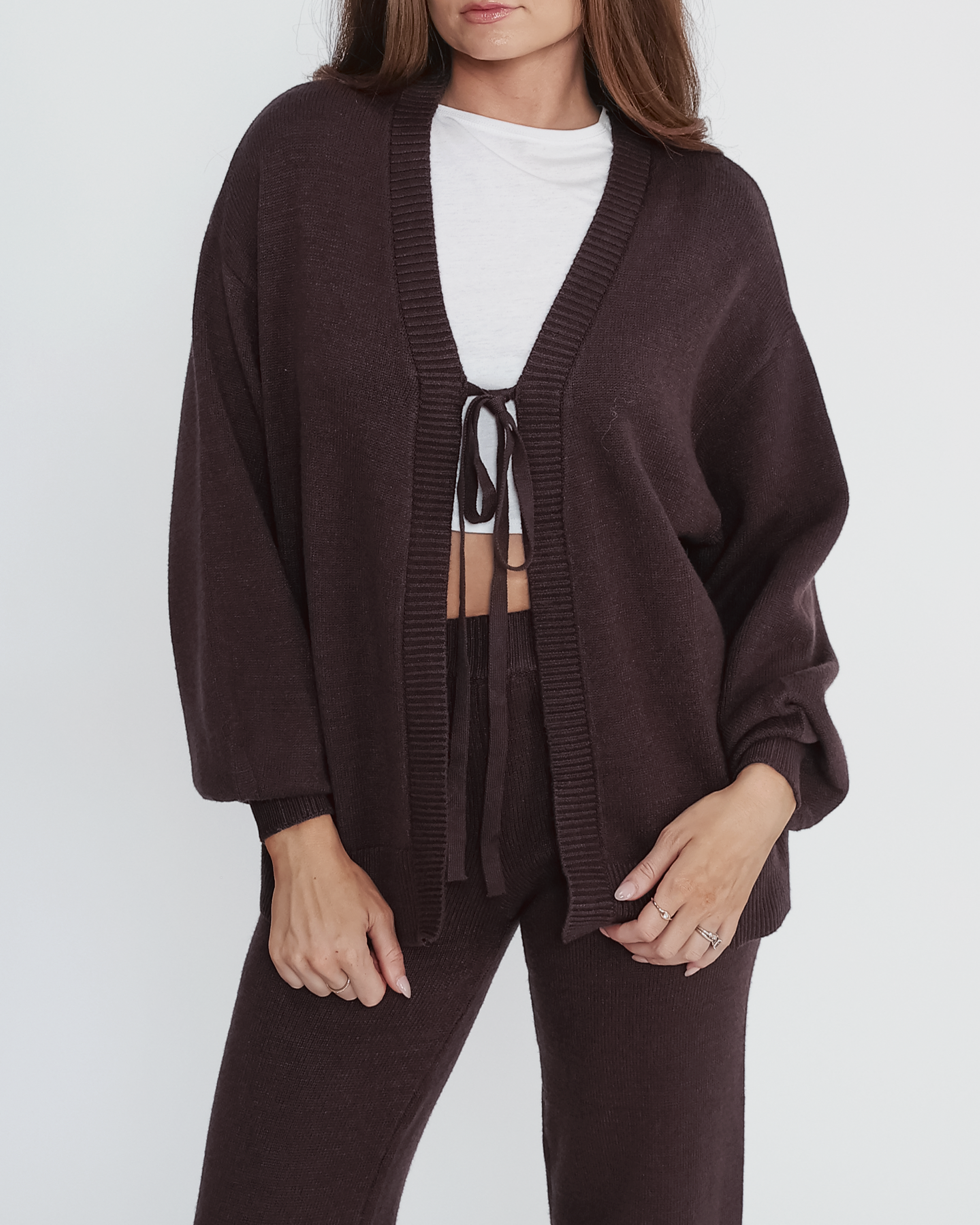 即完　WYM T/C BASIC KNIT SHIRT CARDIGAN WYM LIDNM（ウィム バイ リドム）の「T/C BASIC KNIT SHIRT