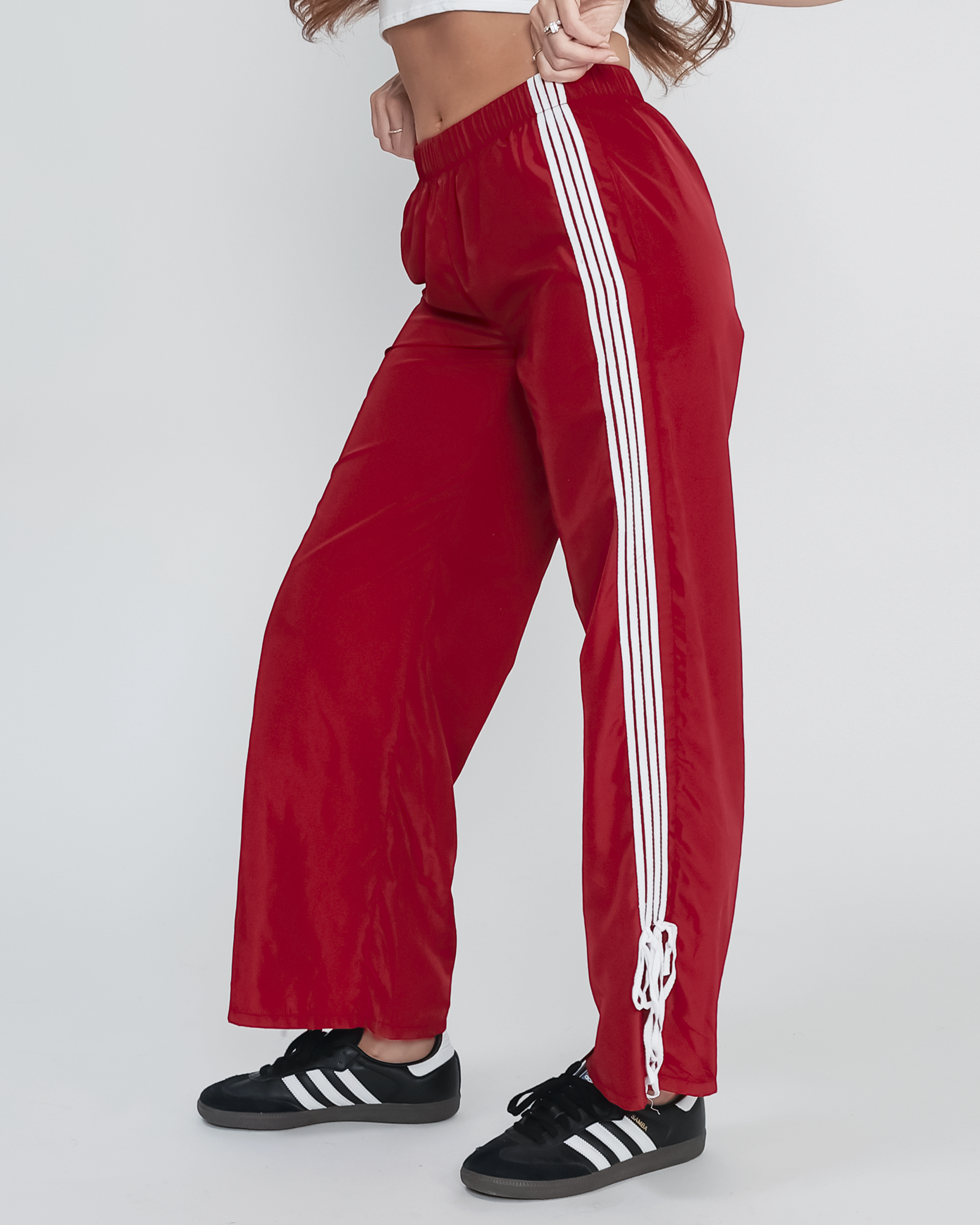 Lara Side Striped Ribbon Track Pants – Sixteen Lara Side Striped Ribbon Track Pants – Sixteen