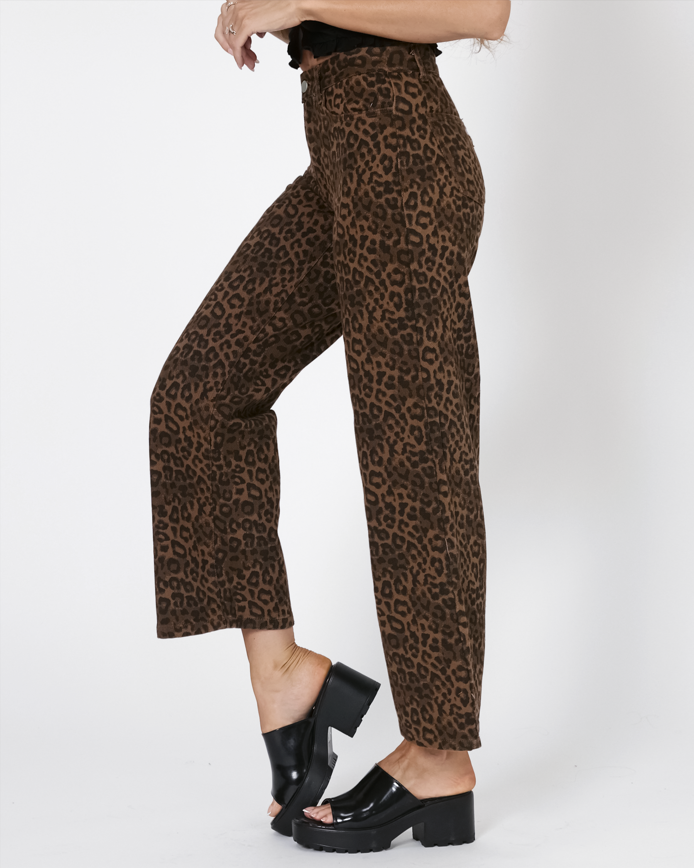 Josephine Leopard Jeans