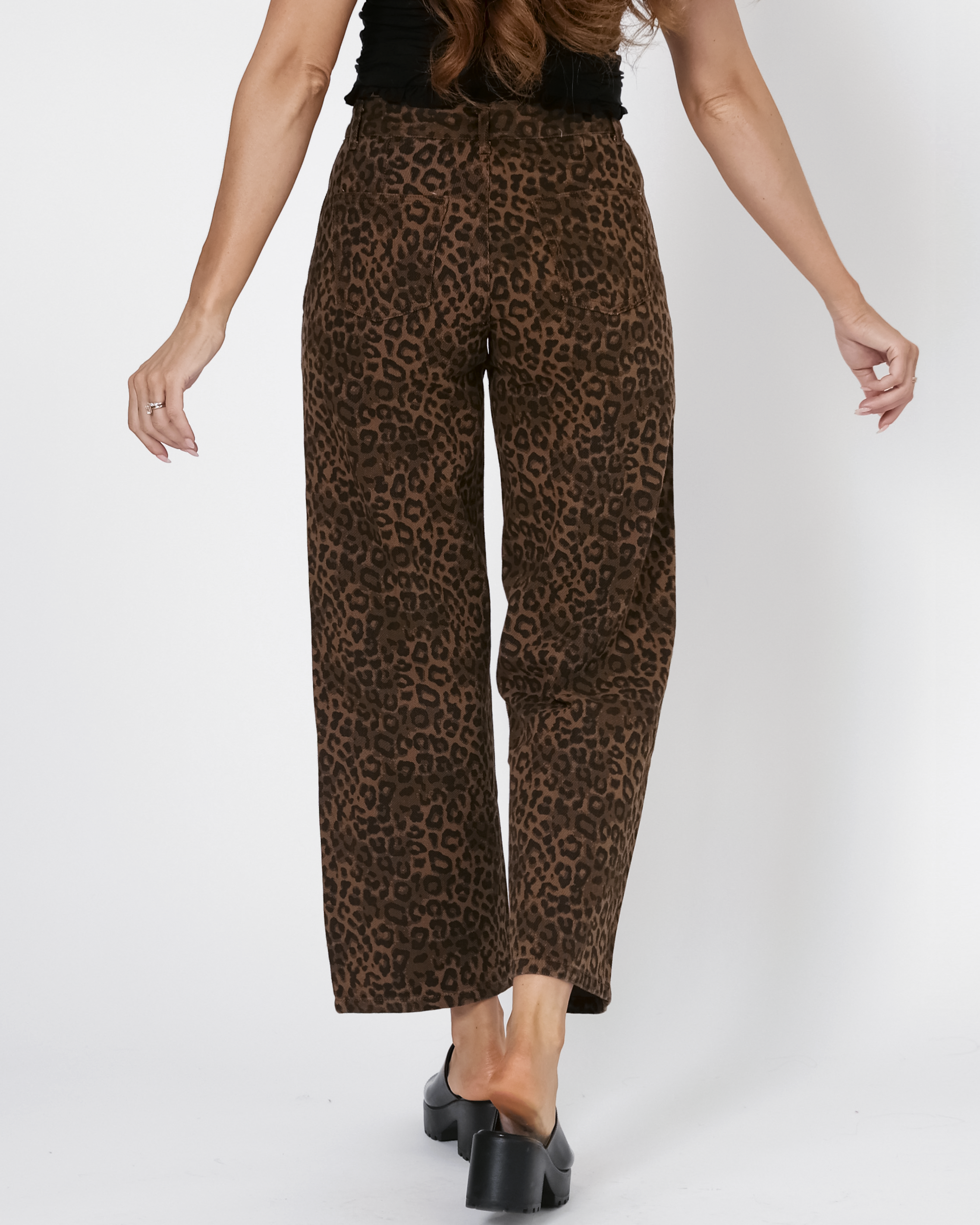 Josephine Leopard Jeans