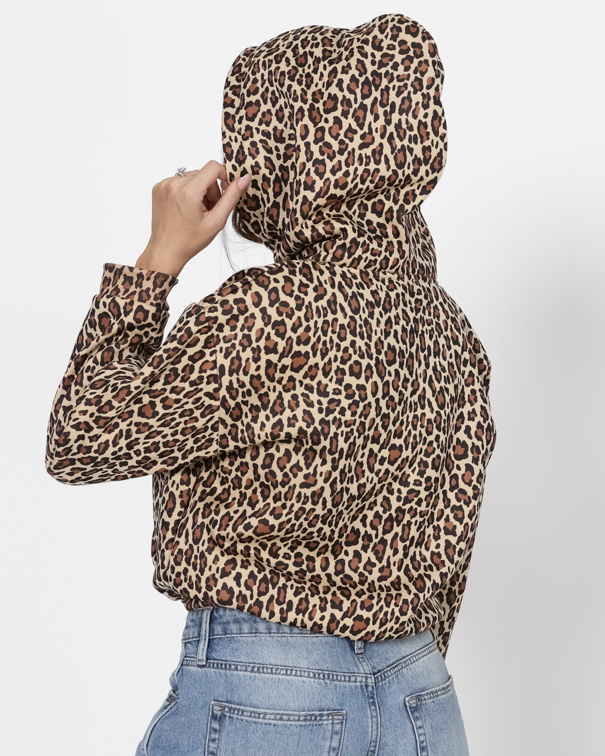 Nova Leopard Print Hoodie