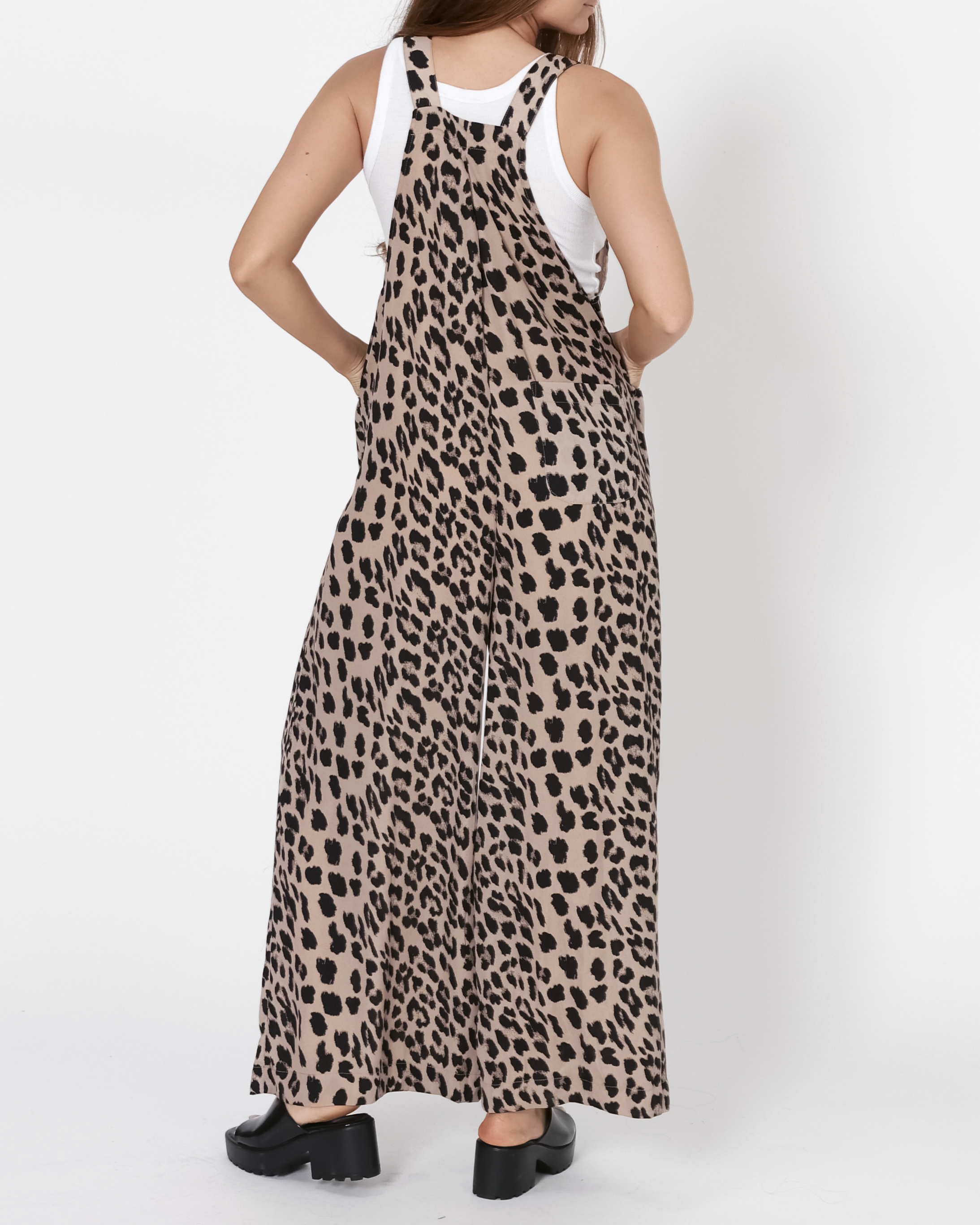Raelynn Wide Leg Overalls