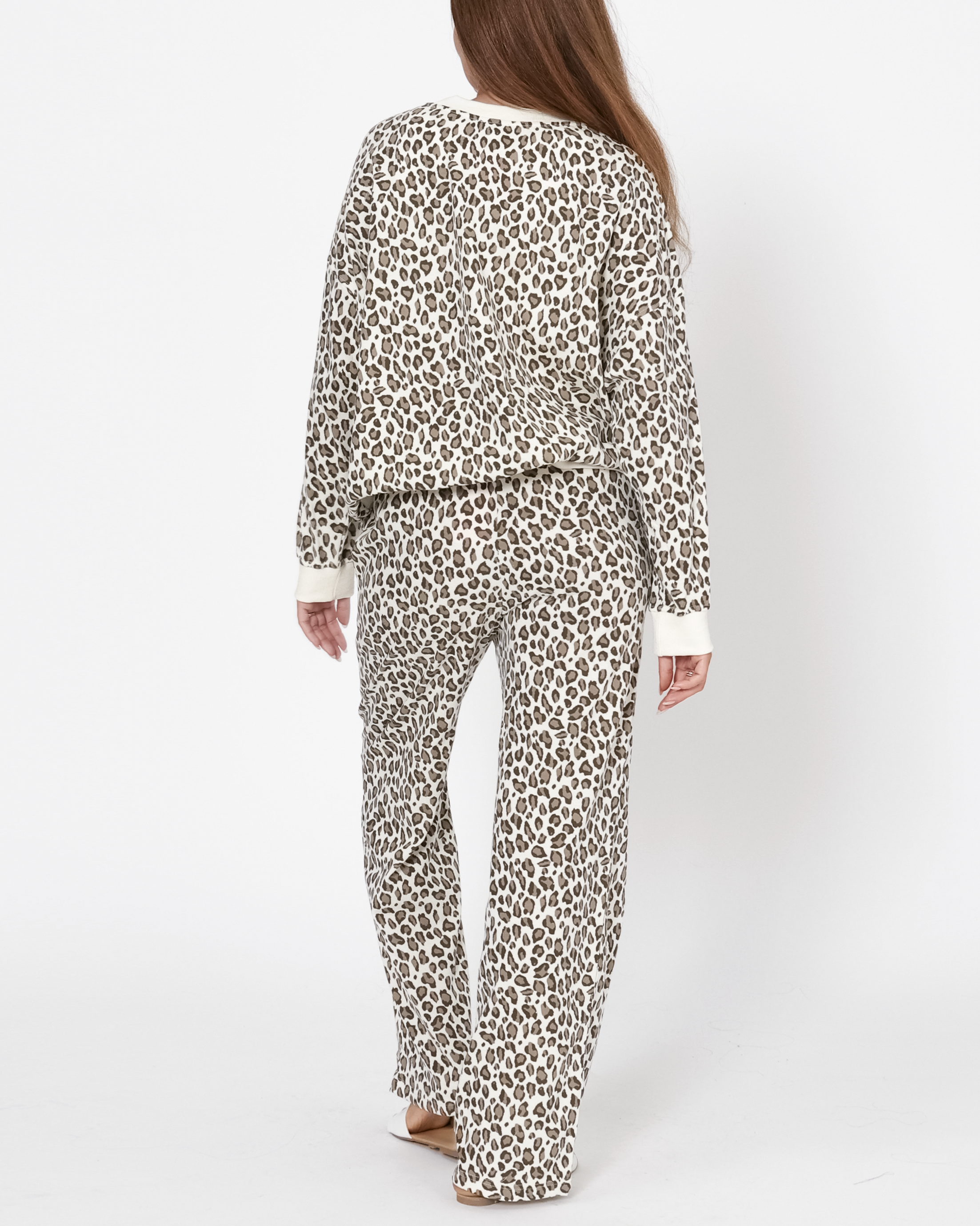 Mackenzie Leopard Crewneck Sweatshirt