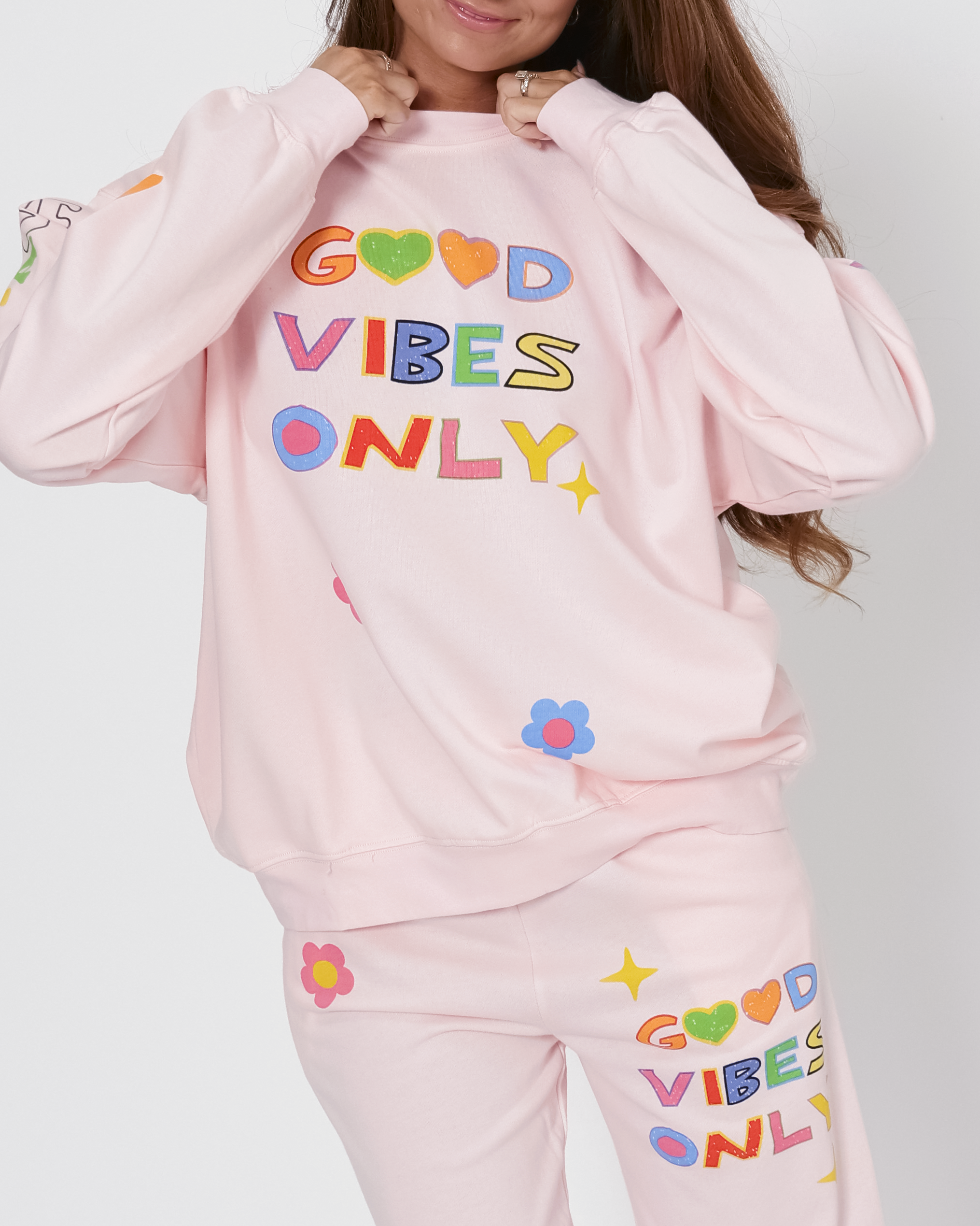 Good Vibes Only Crewneck Sweatshirt