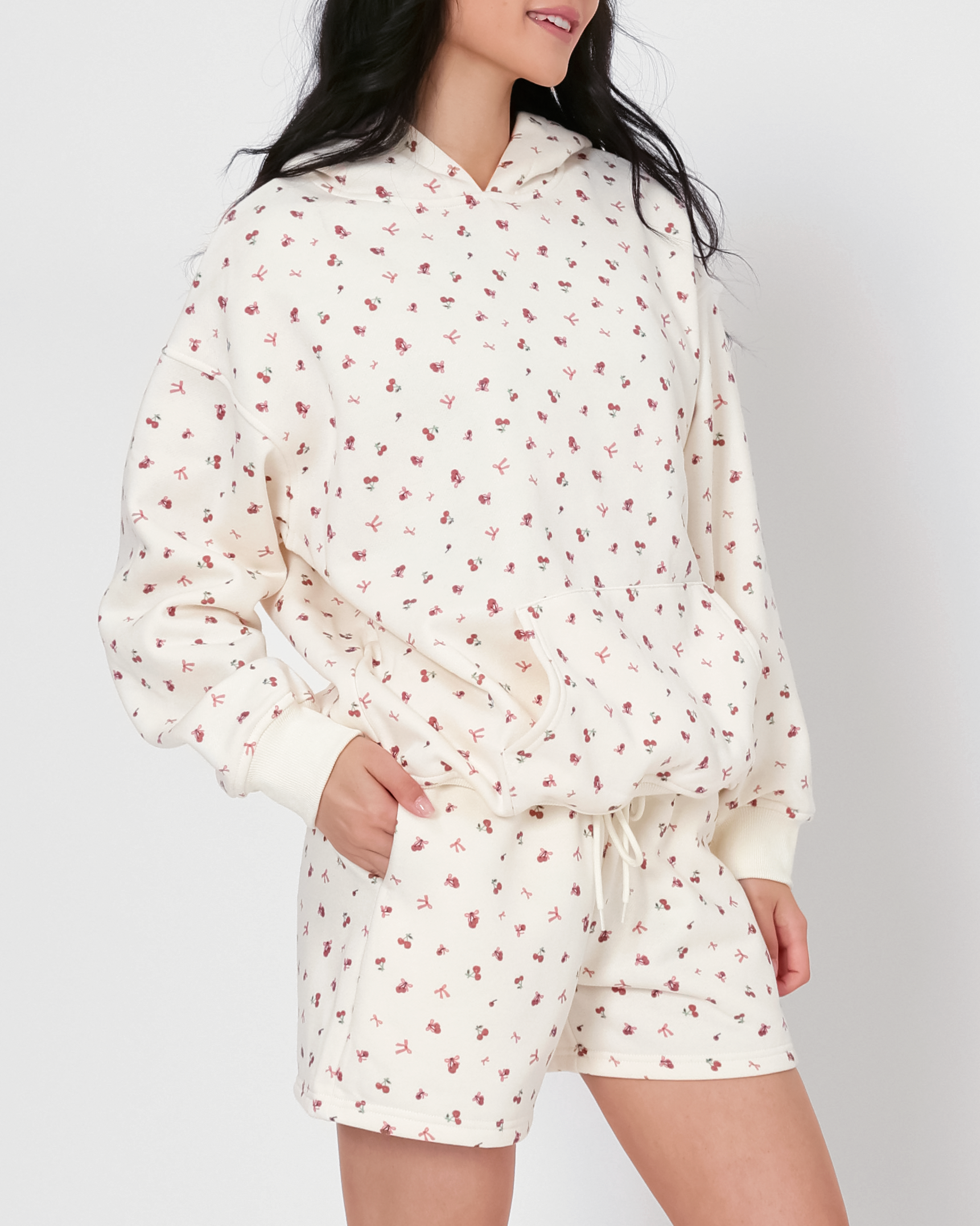 Lucy Cherry Bow Hoodie