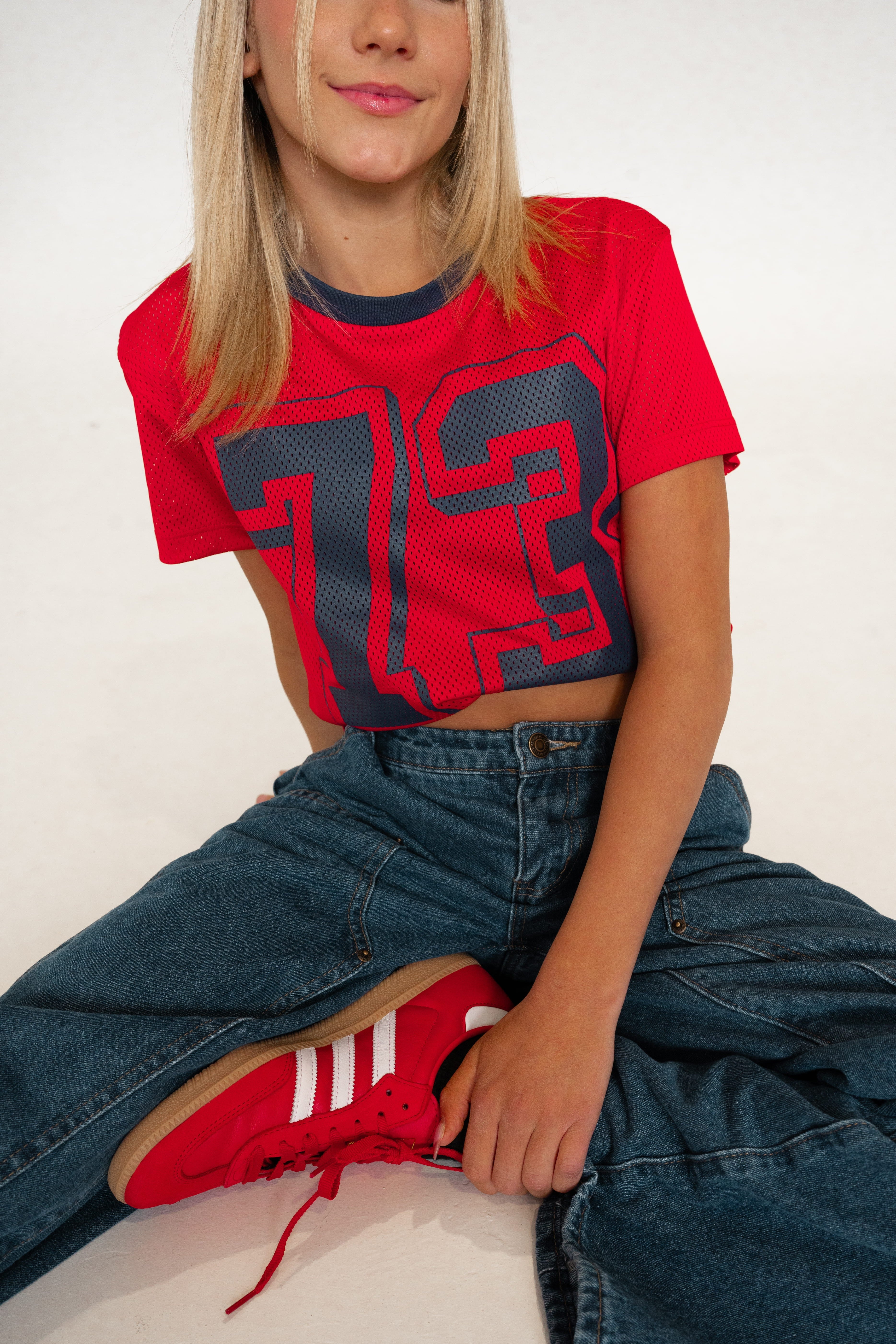 Charlie 73 Jersey Crop Top