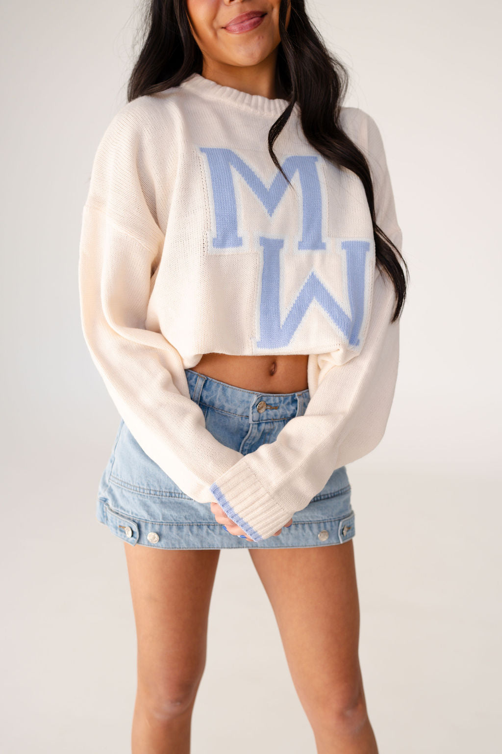 MW Oversized Graphic Sweater