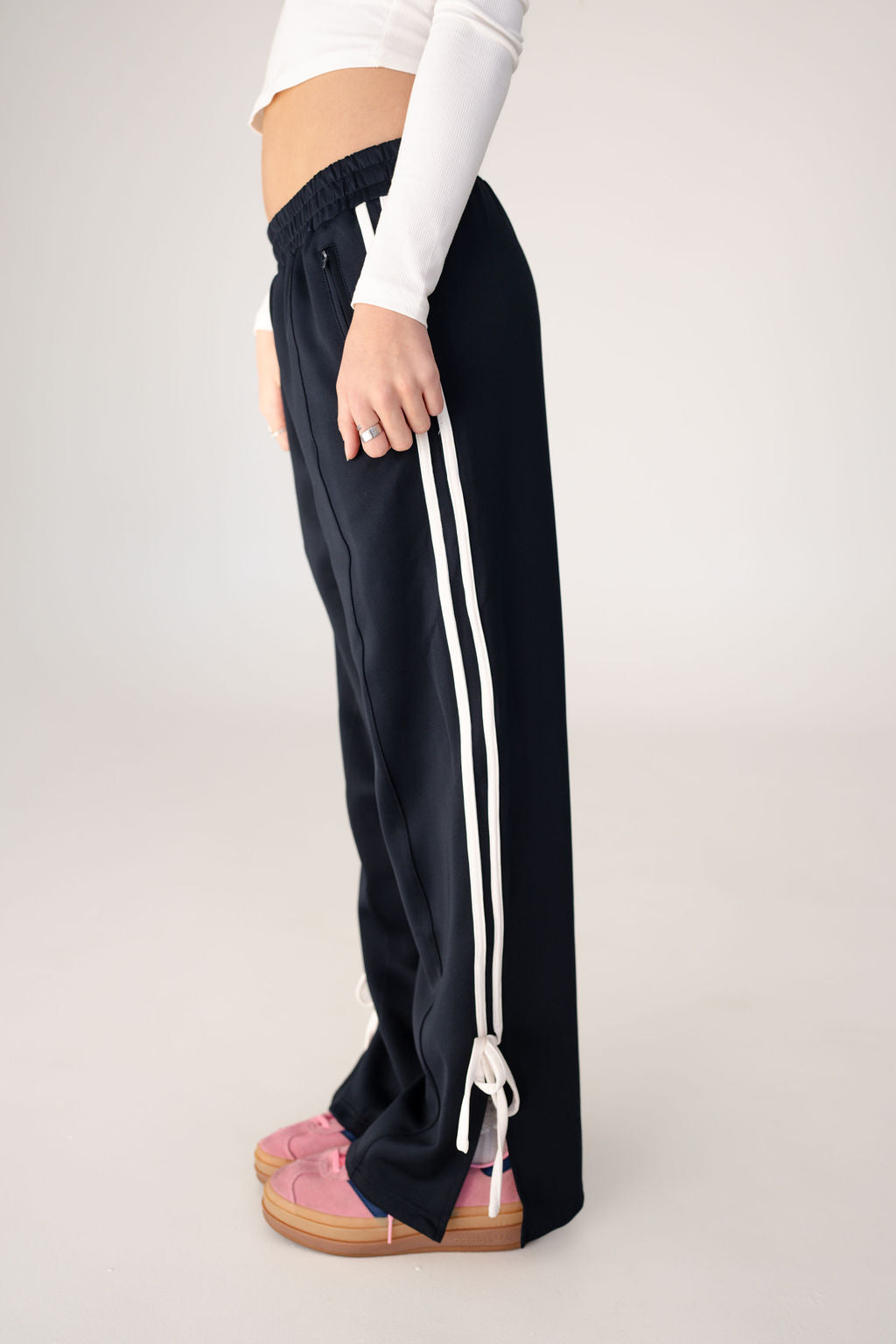 Leah Ribbon Track Pants – Sixteen