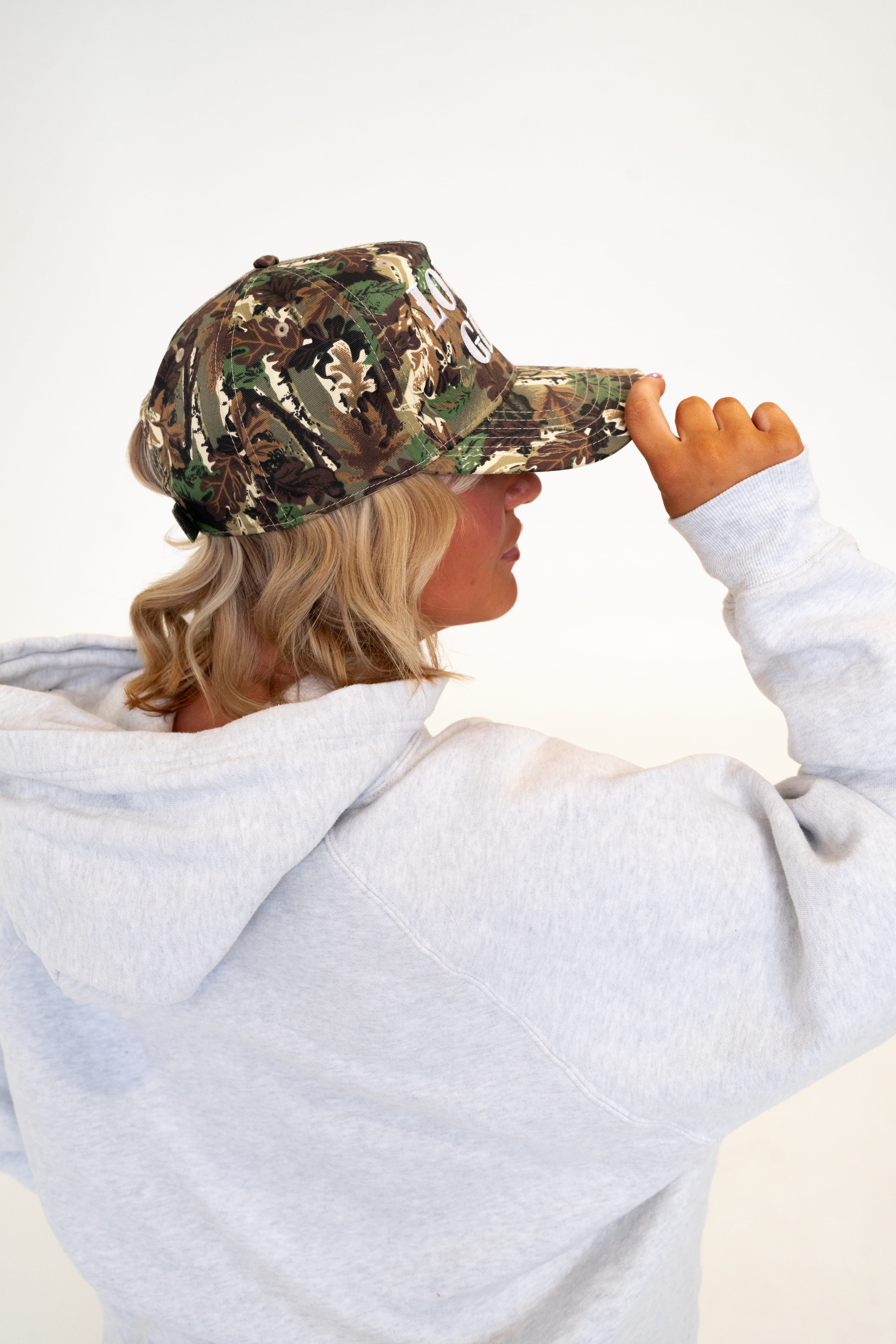 Lover Girl Camo Trucker Hat