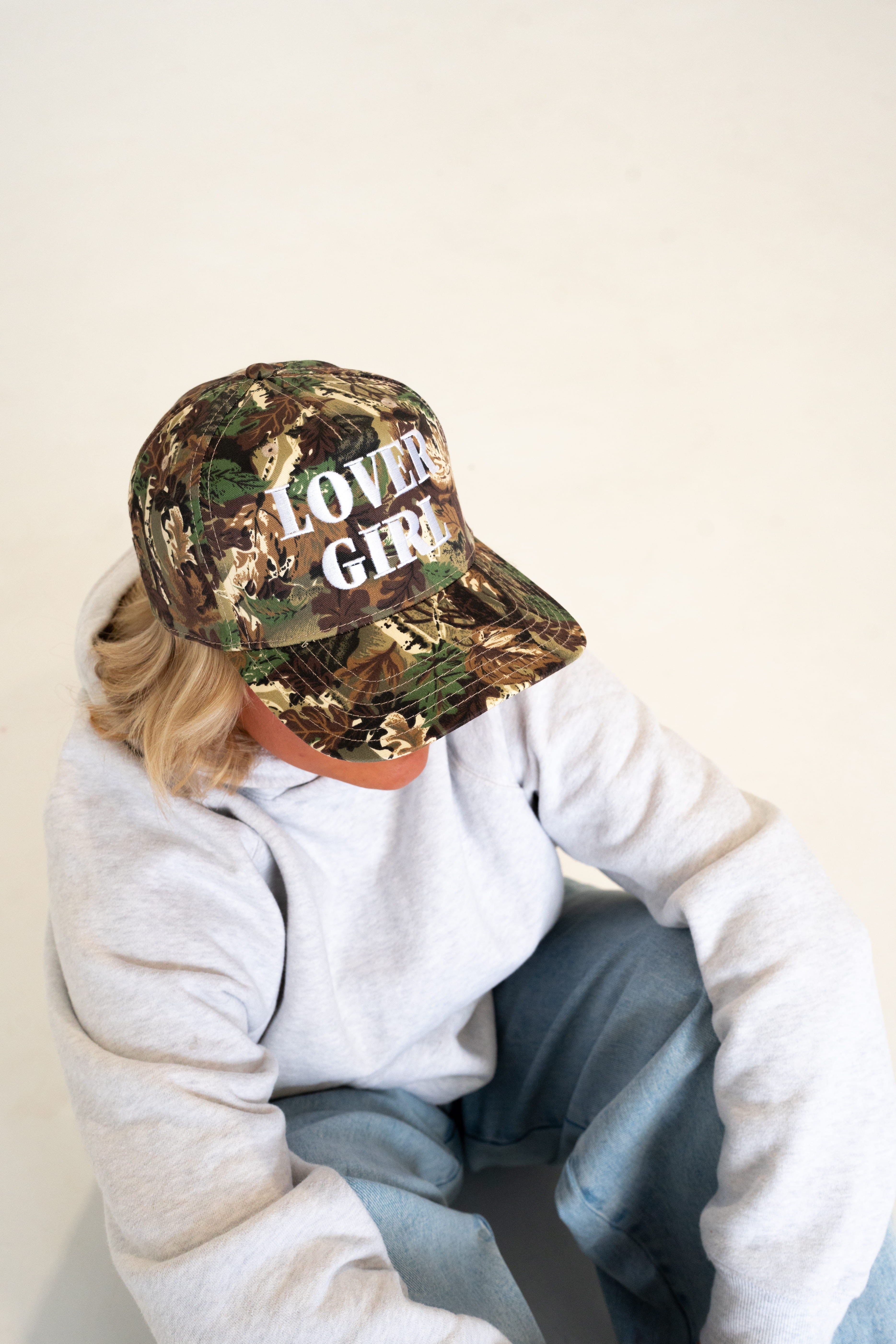 Lover Girl Camo Trucker Hat