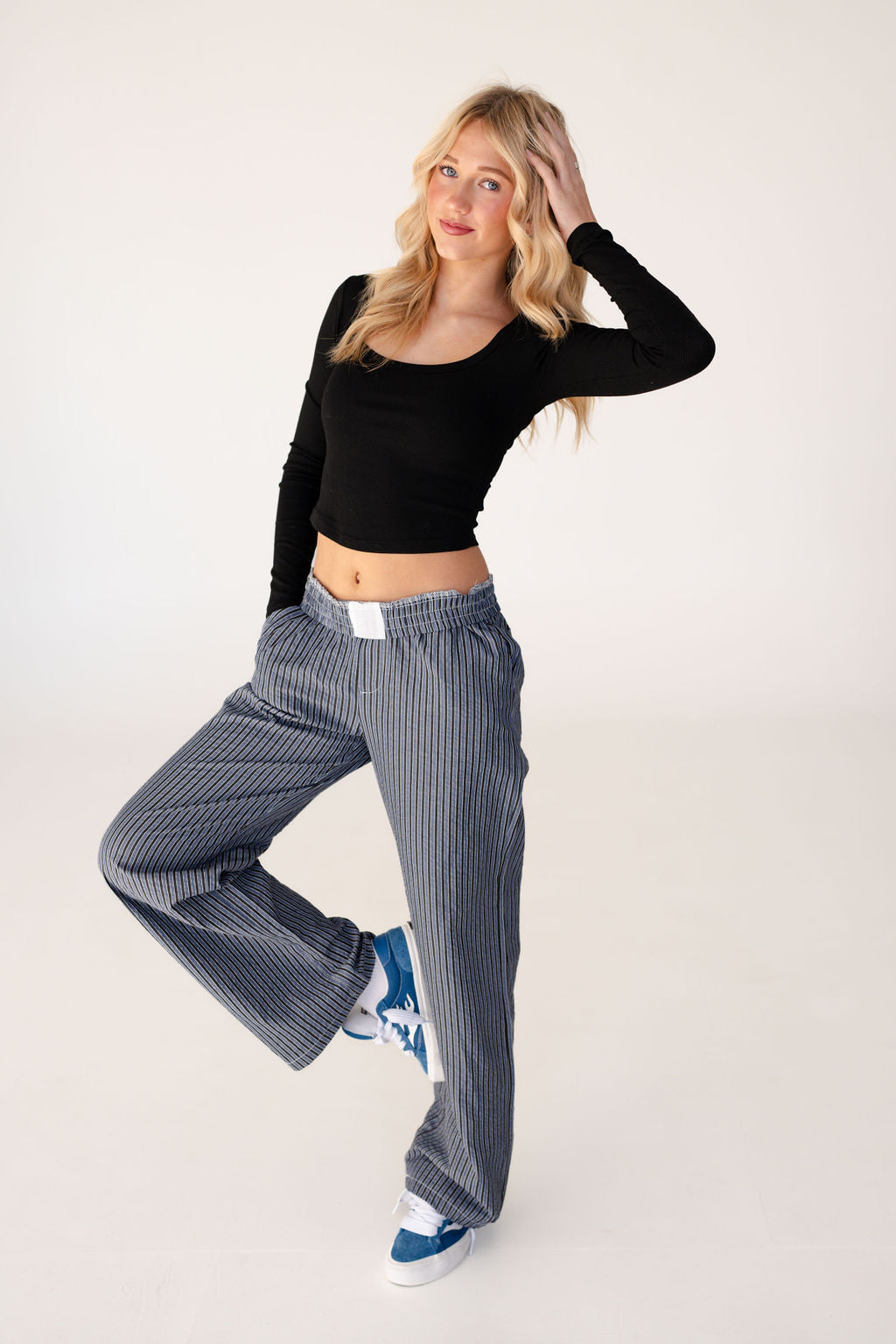 Gwen Striped Pajama Pants