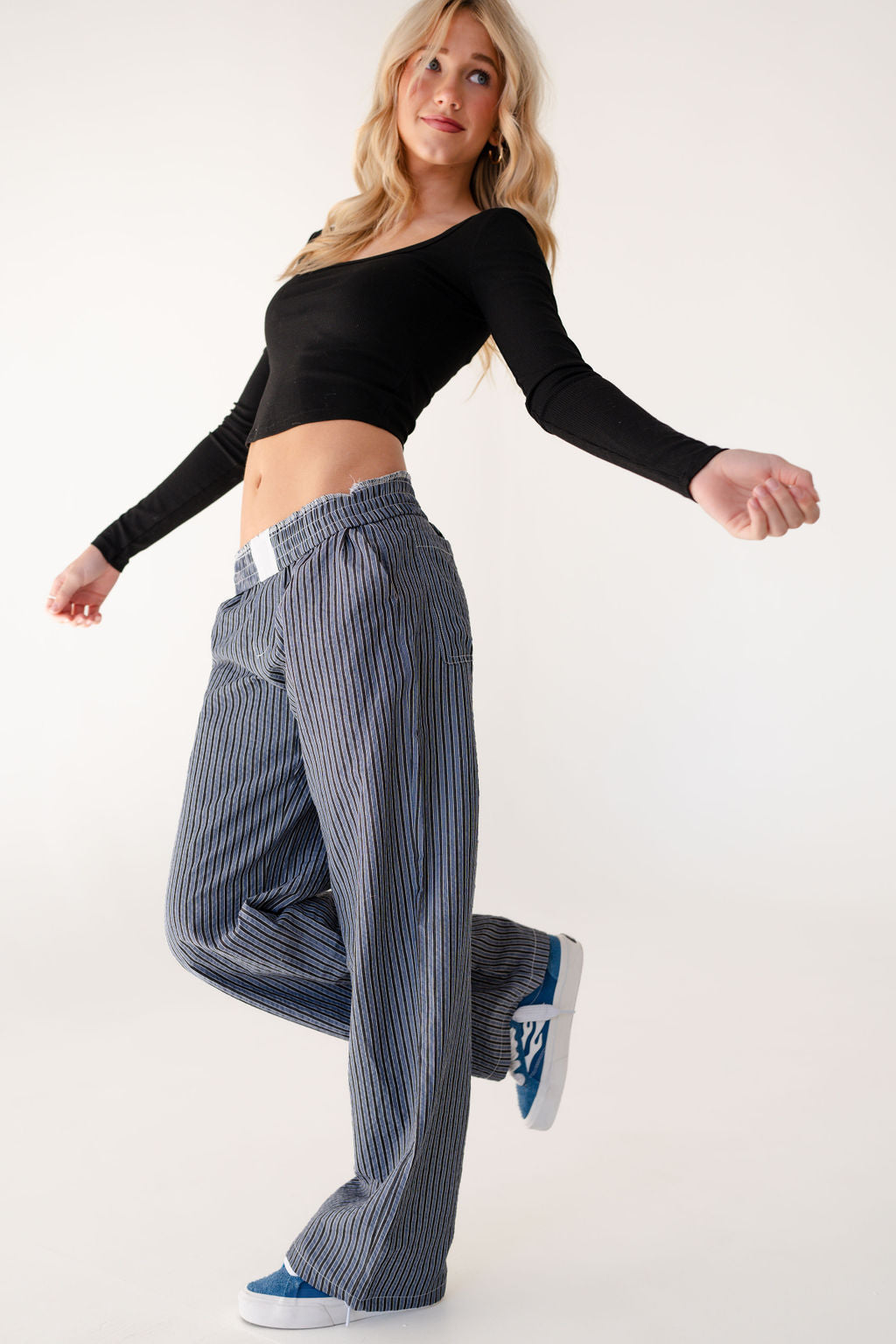 Gwen Striped Pajama Pants