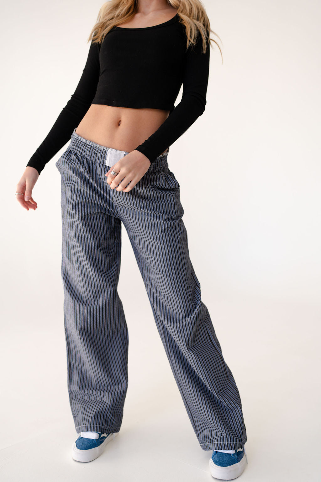 Gwen Striped Pajama Pants