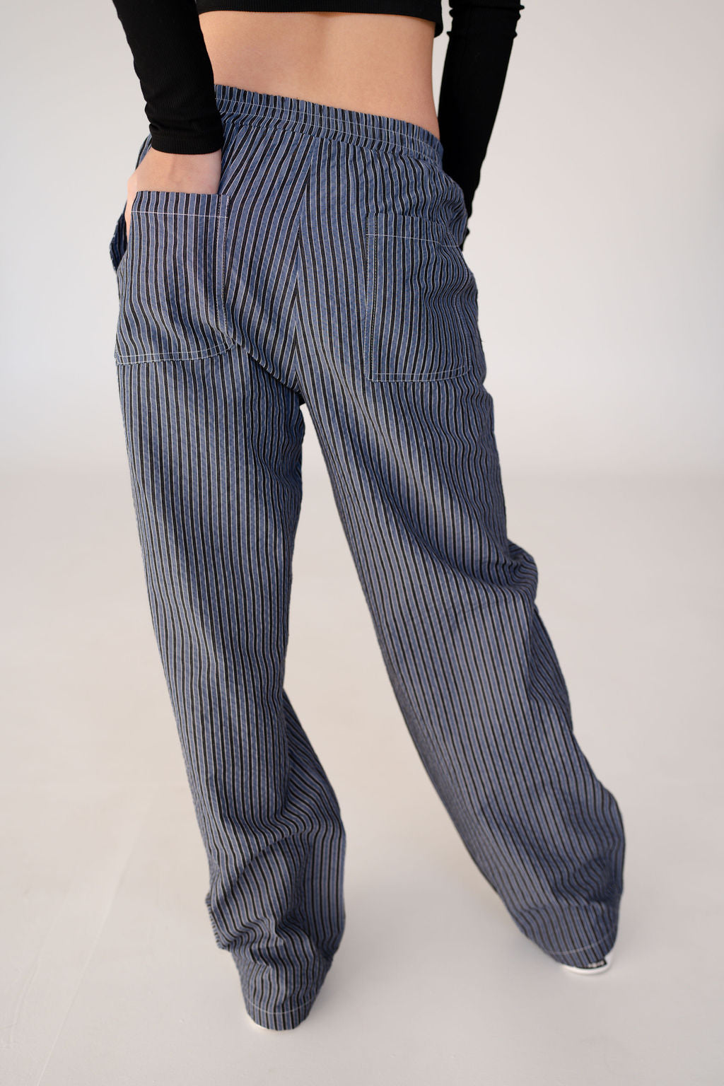 Gwen Striped Pajama Pants